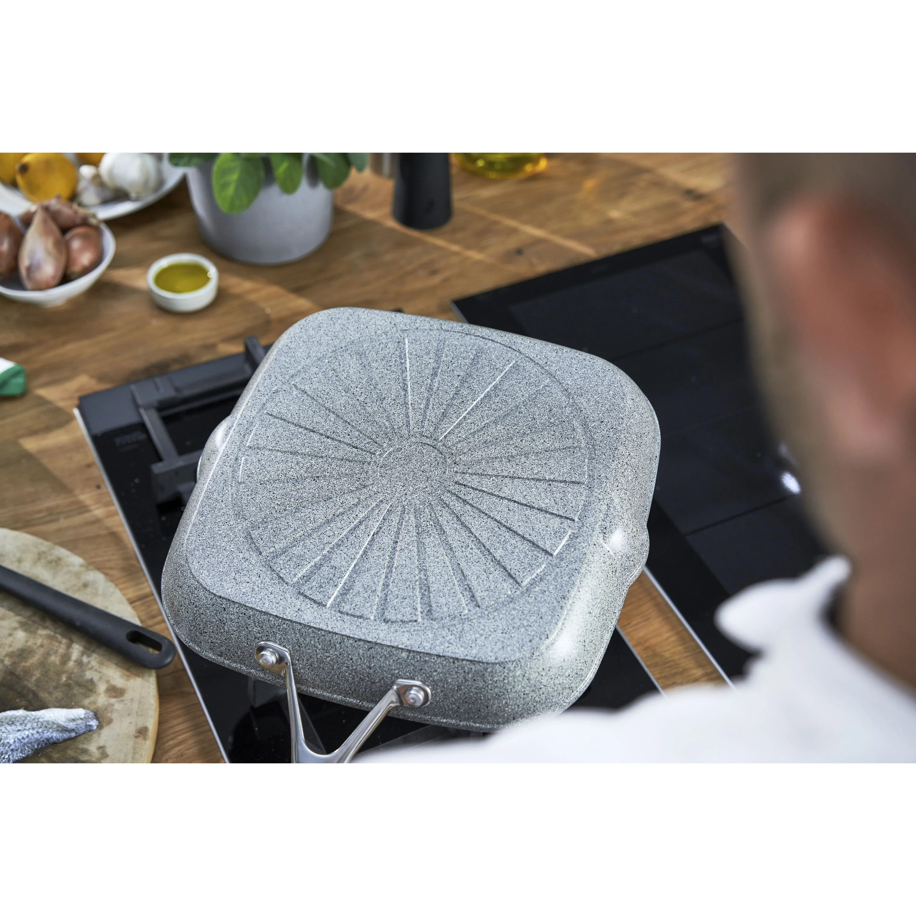 Salina, Grillpan Granitium Titanium Extreme 28 x 28 cm, large 4