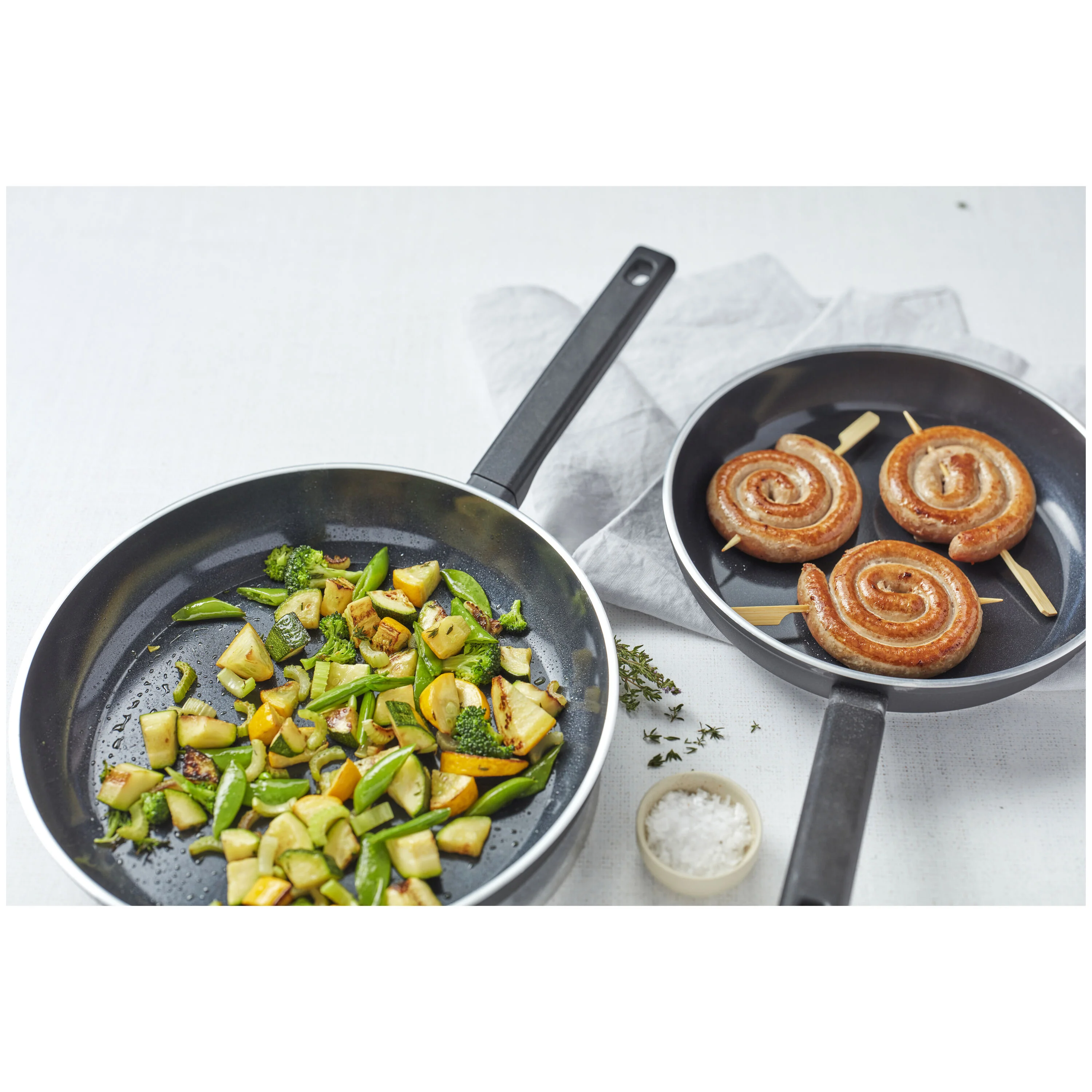 Alu Comfort 3 Ceramic, Koekenpannenset Ceraforce, 2-delig, large 2