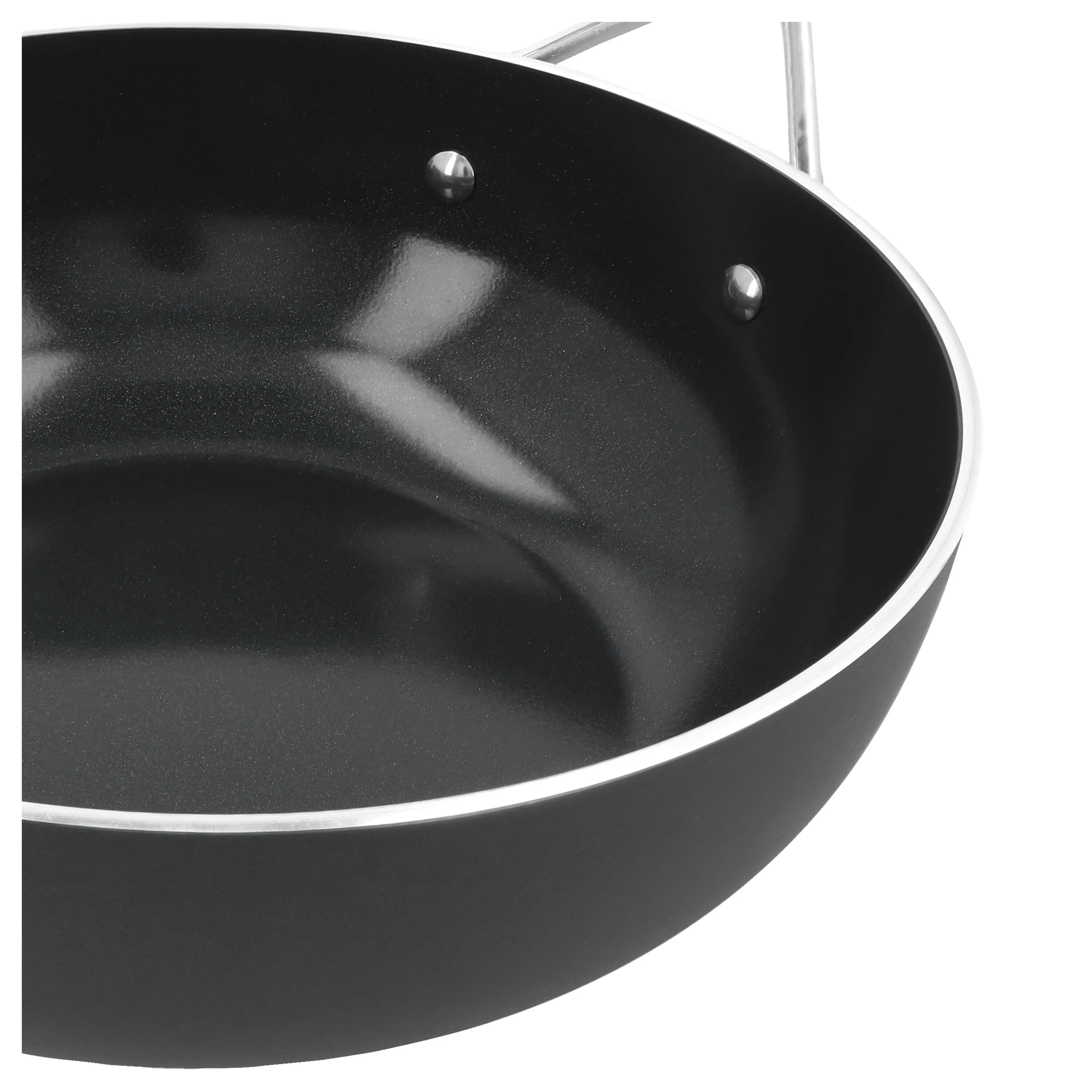 Alu Plus 3 Ceramic, Wok vlakke bodem Ceraforce 28 cm, large 5