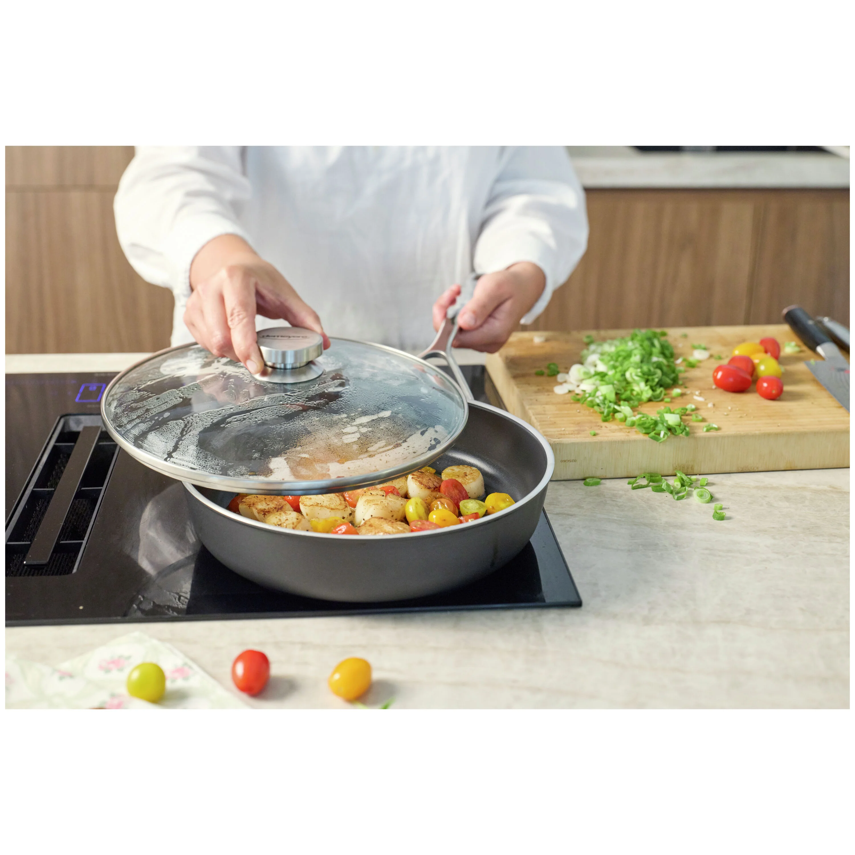 Alu Pro 5, Koekenpan met hoge randen Ceraforce 28 cm, large 7