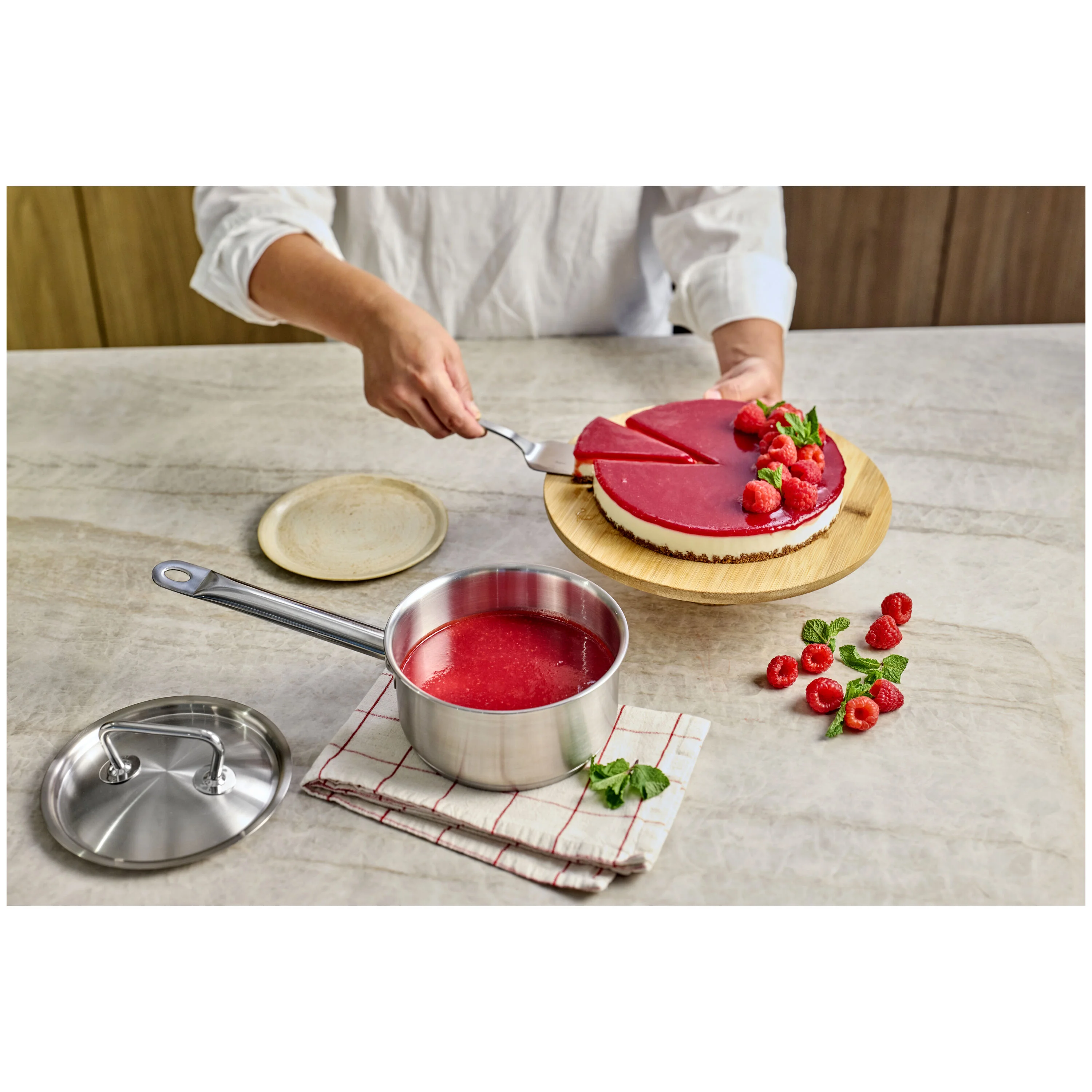 Classic Pro 3, Steelpan met deksel 14 cm / 1 l, large 9