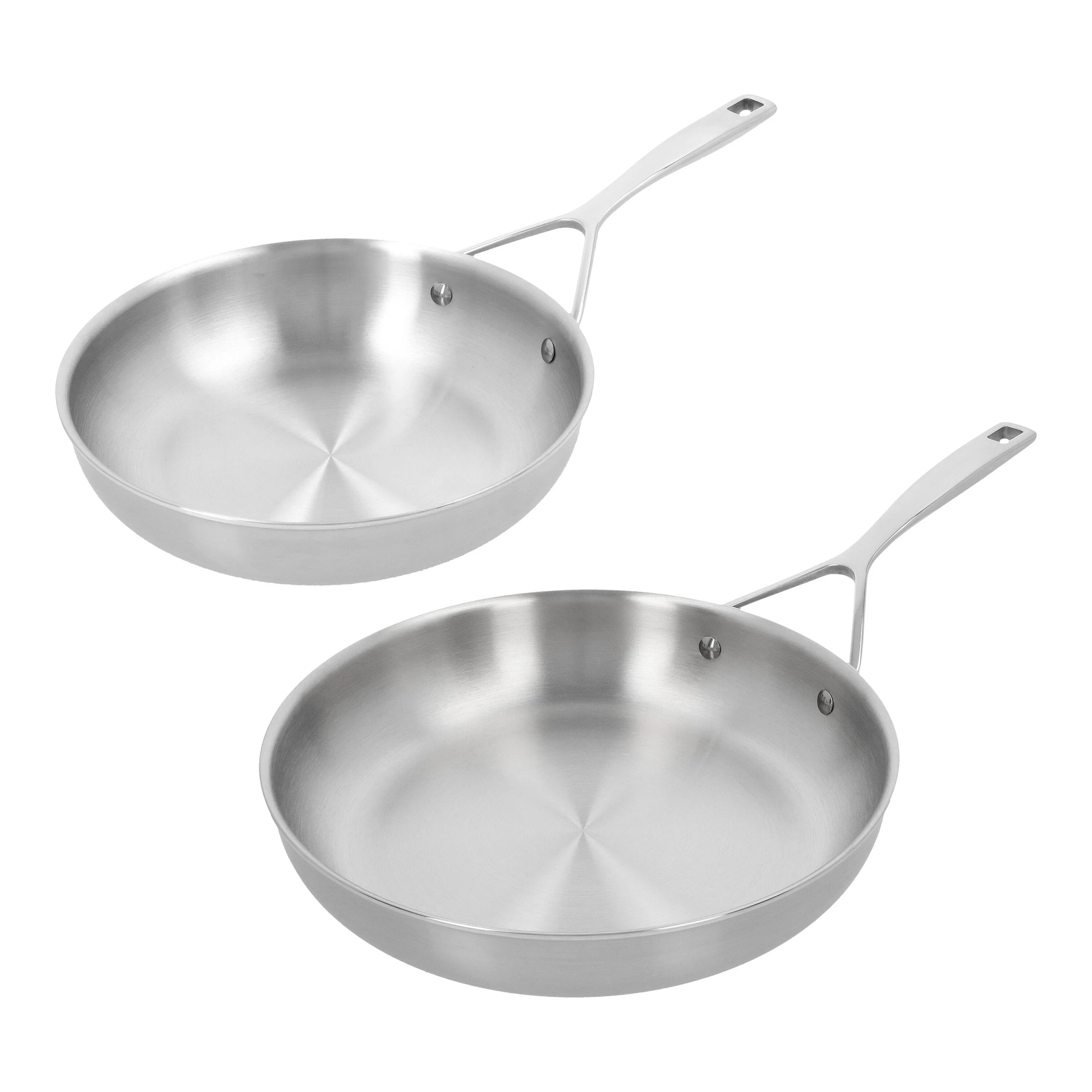 Essential 5, Koekenpannenset RVS, 20 en 24 cm, large 1