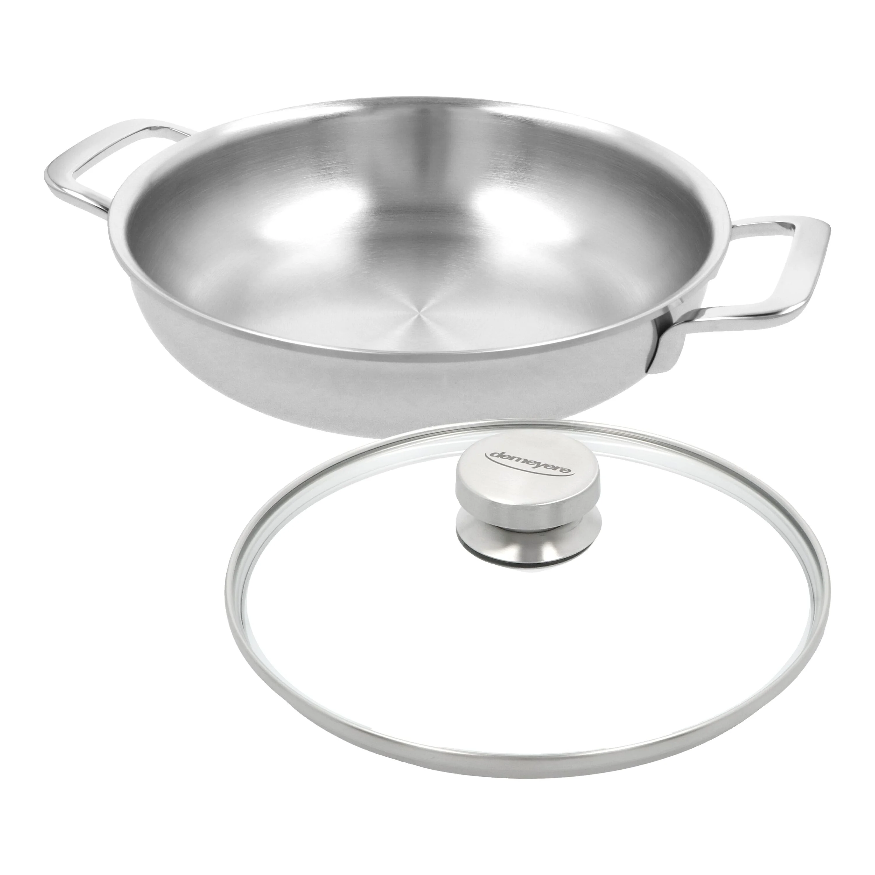 Multifunction 7, Koekenpan met glazen deksel 24 cm, large 1