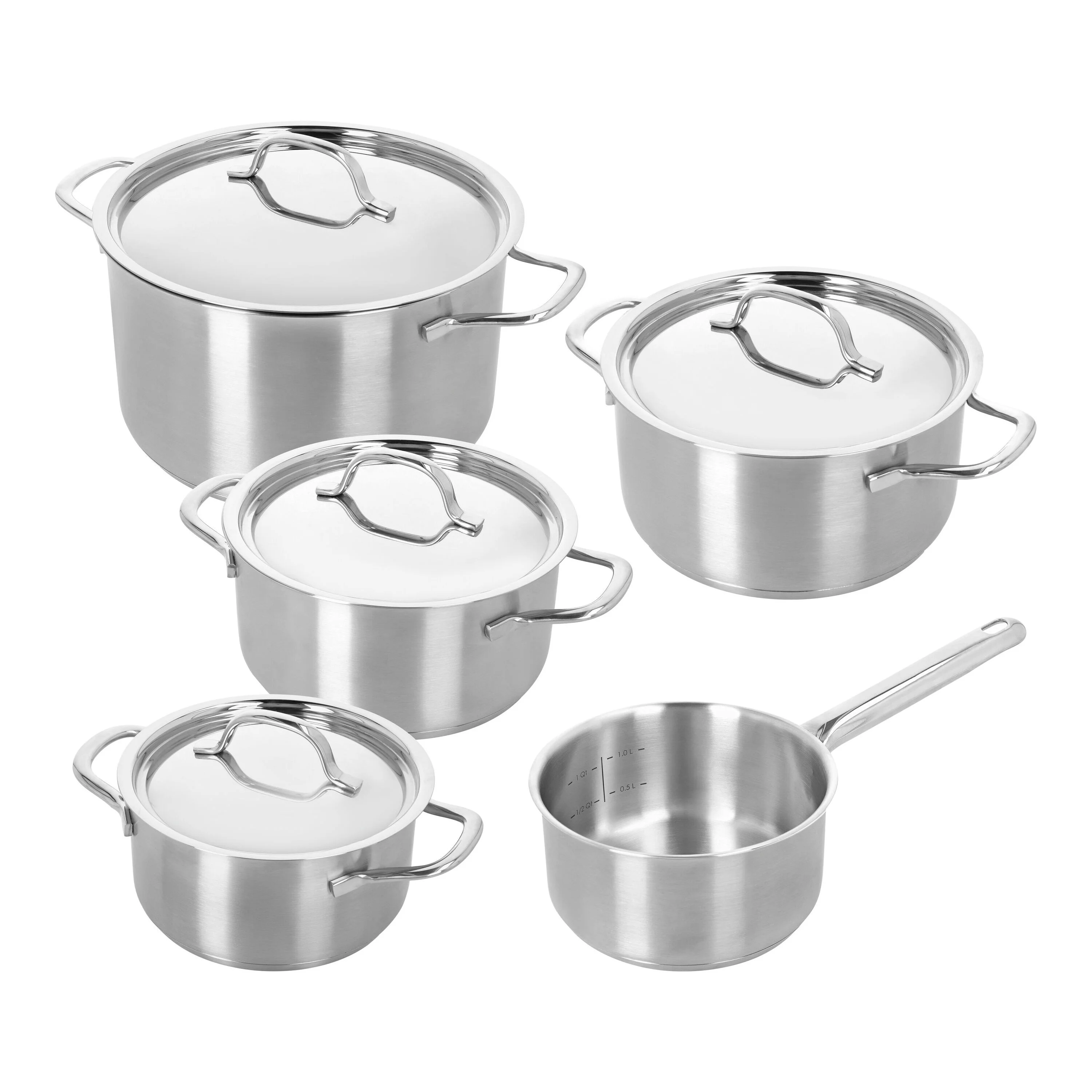 Resto 3, Potten- en pannenset, 5-delig, large 1