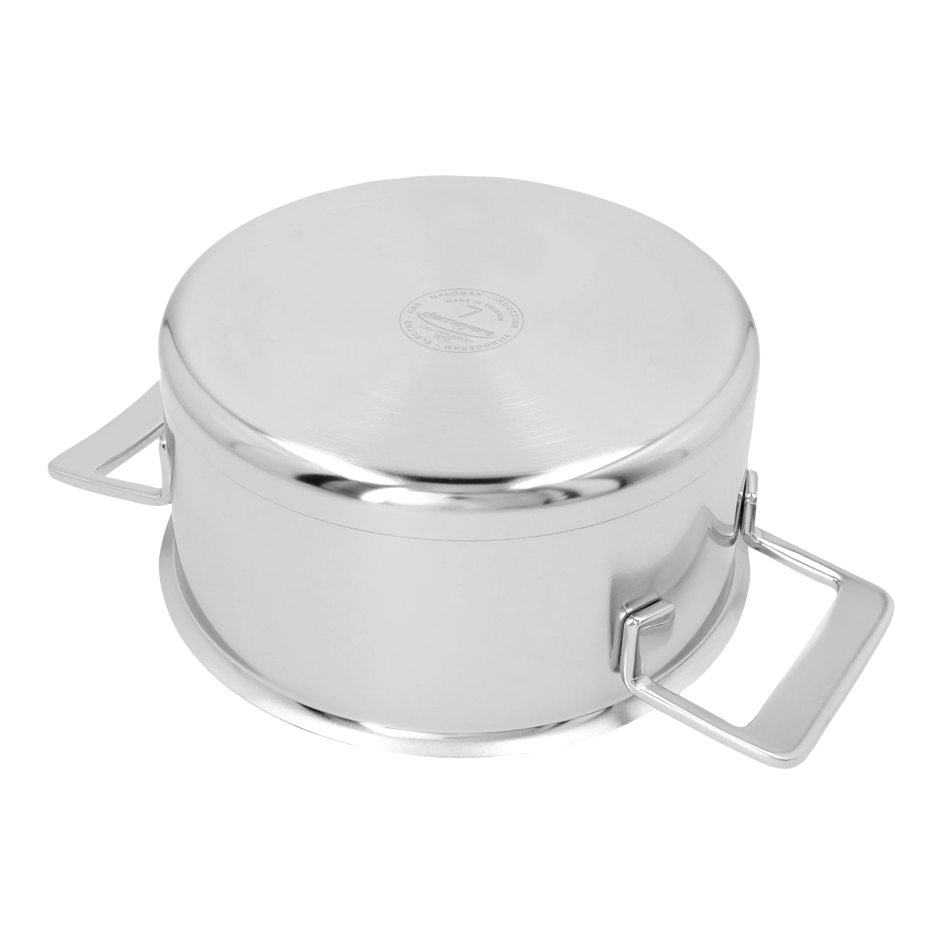 Silver 7, Kookpan met dubbelwandig deksel 18 cm / 2,2 l, large 6