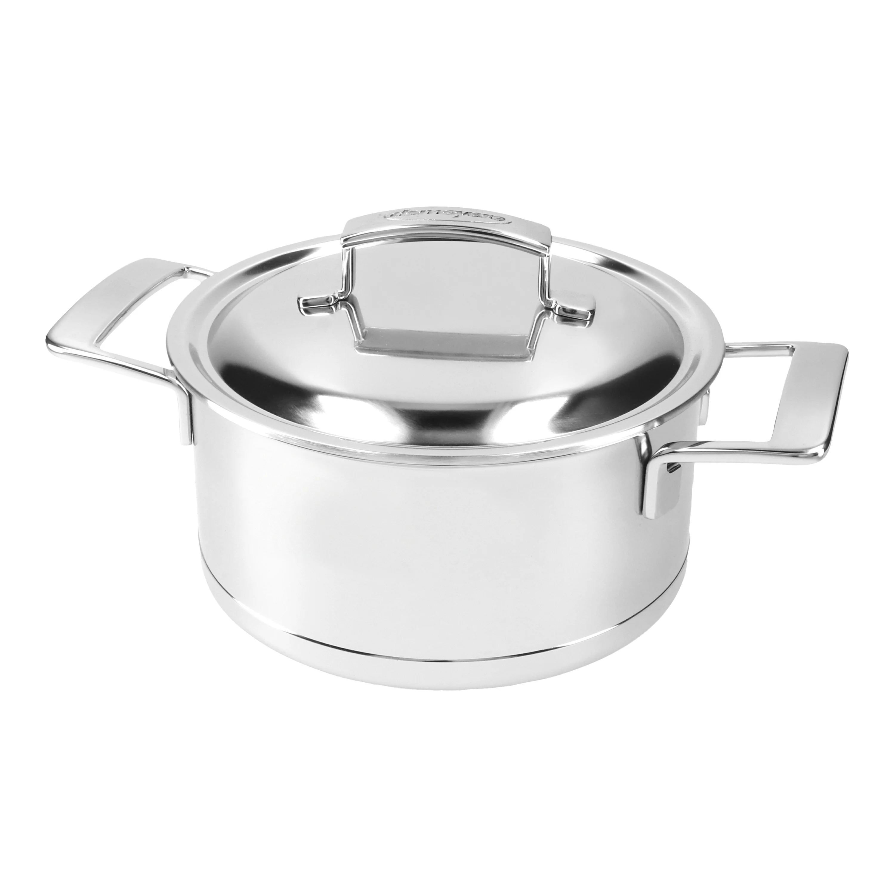 Silver 7, Kookpan met dubbelwandig deksel 20 cm / 3 l, large 2