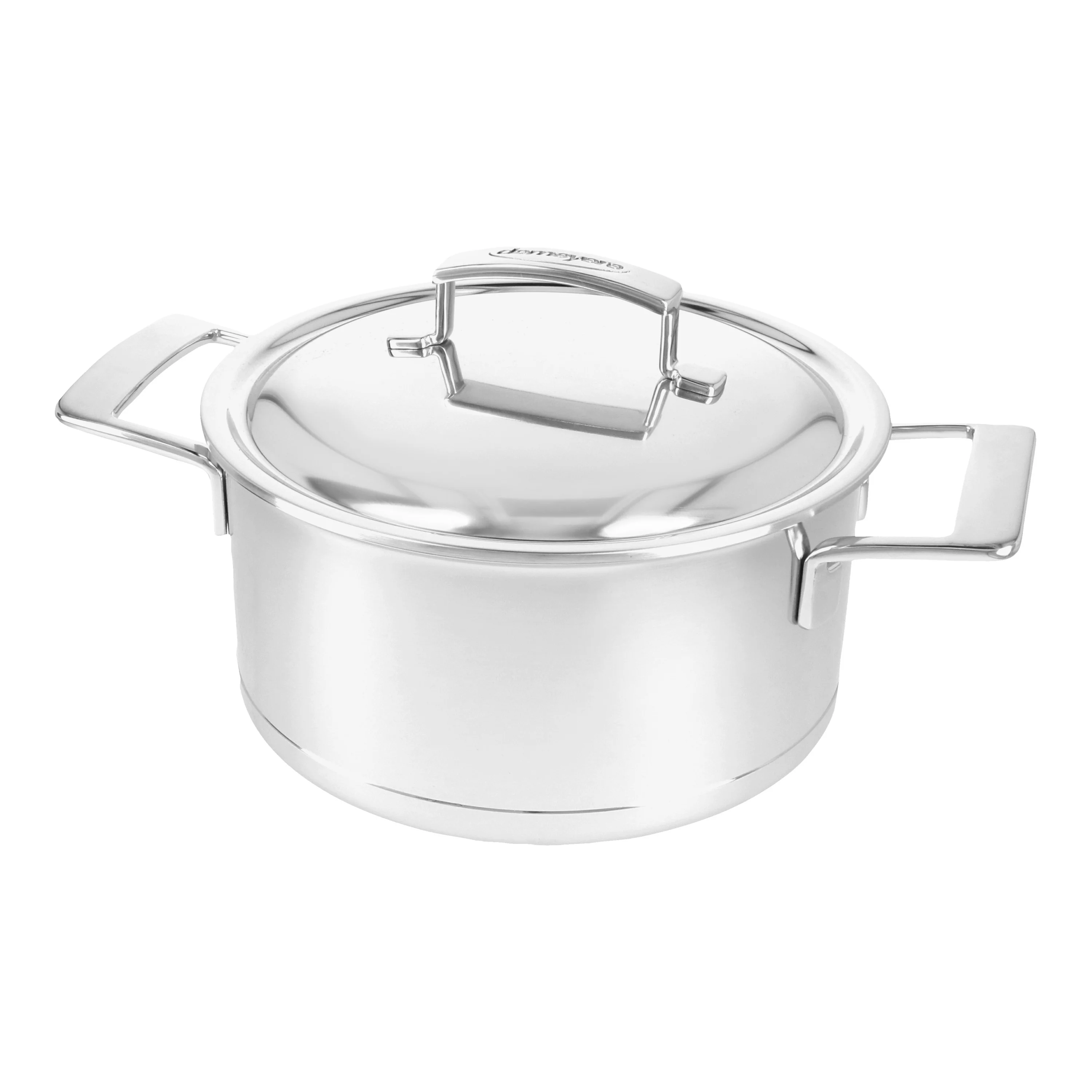 Silver 7, Kookpan met dubbelwandig deksel 22 cm / 4 l, large 2