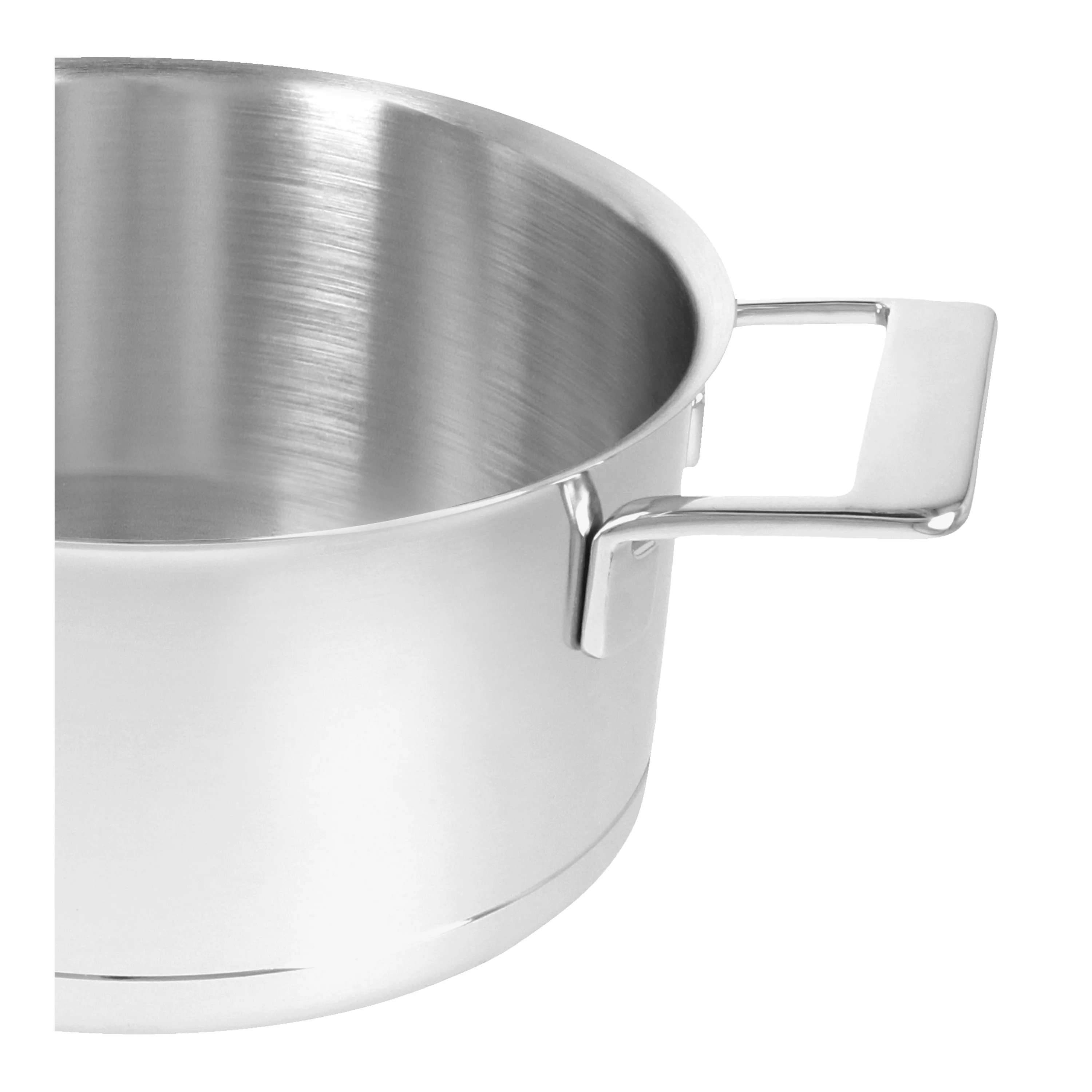 Silver 7, Kookpan met dubbelwandig deksel 22 cm / 4 l, large 6