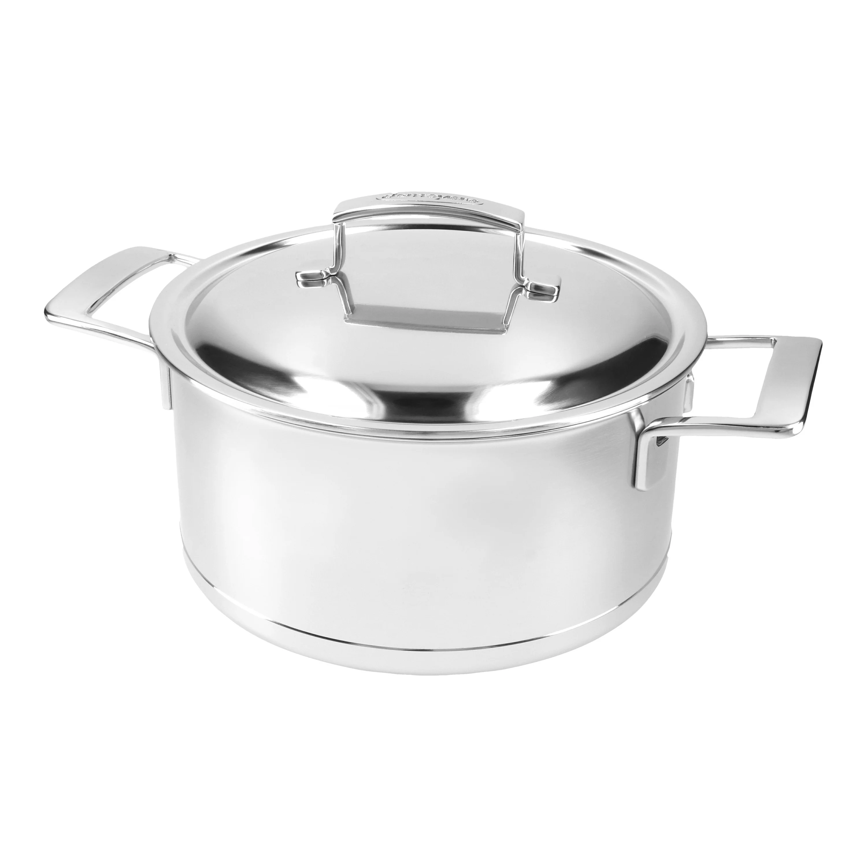 Silver 7, Kookpan met dubbelwandig deksel 24 cm / 5,2 l, large 2