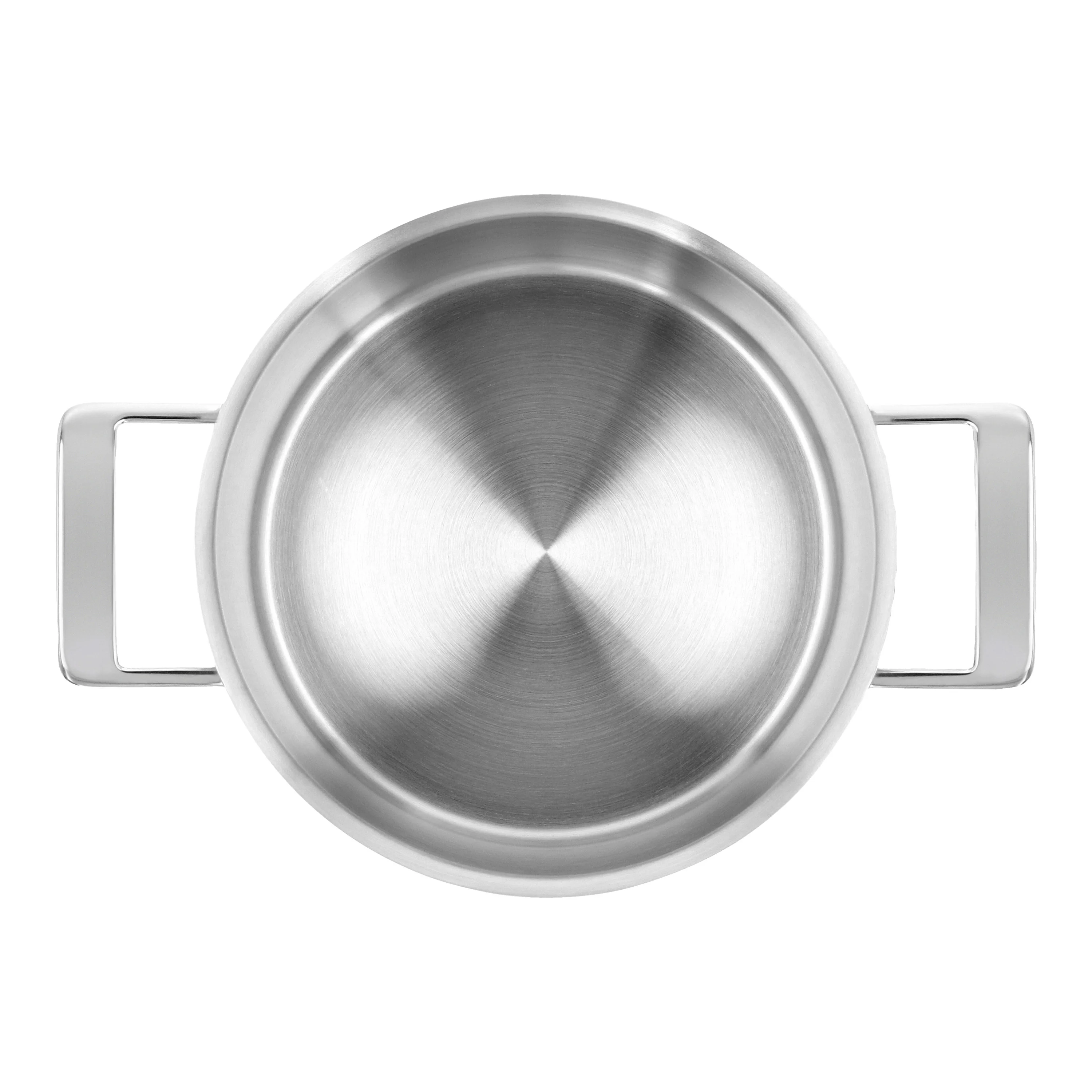 Silver 7, Kookpan met dubbelwandig deksel 24 cm / 5,2 l, large 3