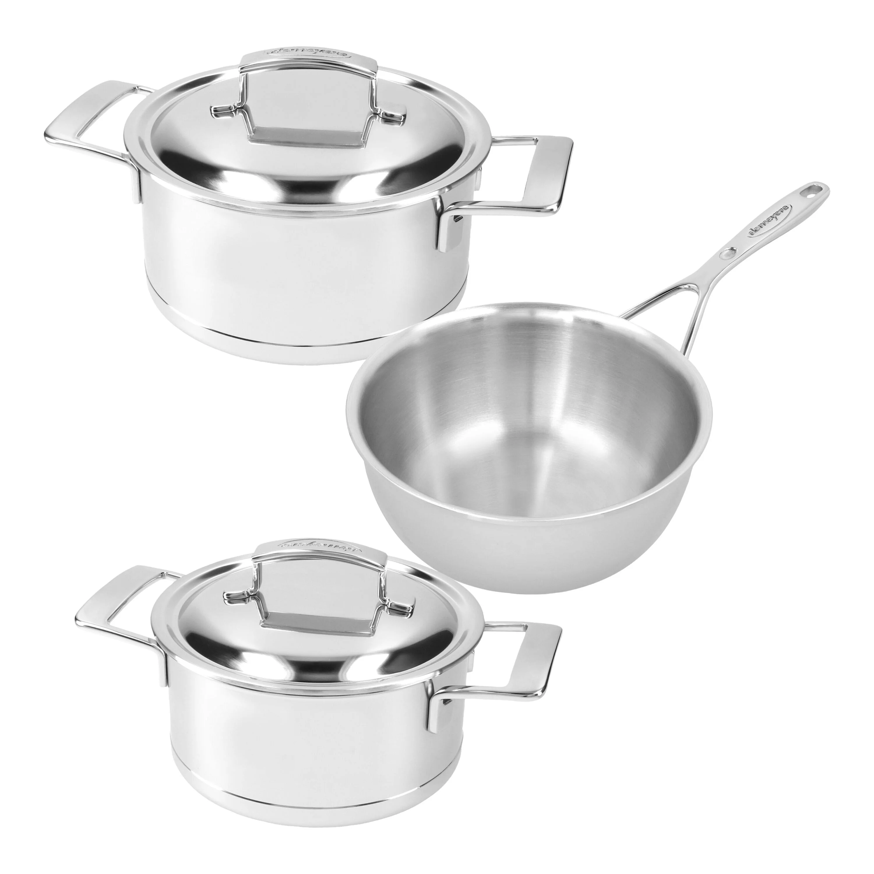 Silver 7, Pannenset, 3-delig, large 1