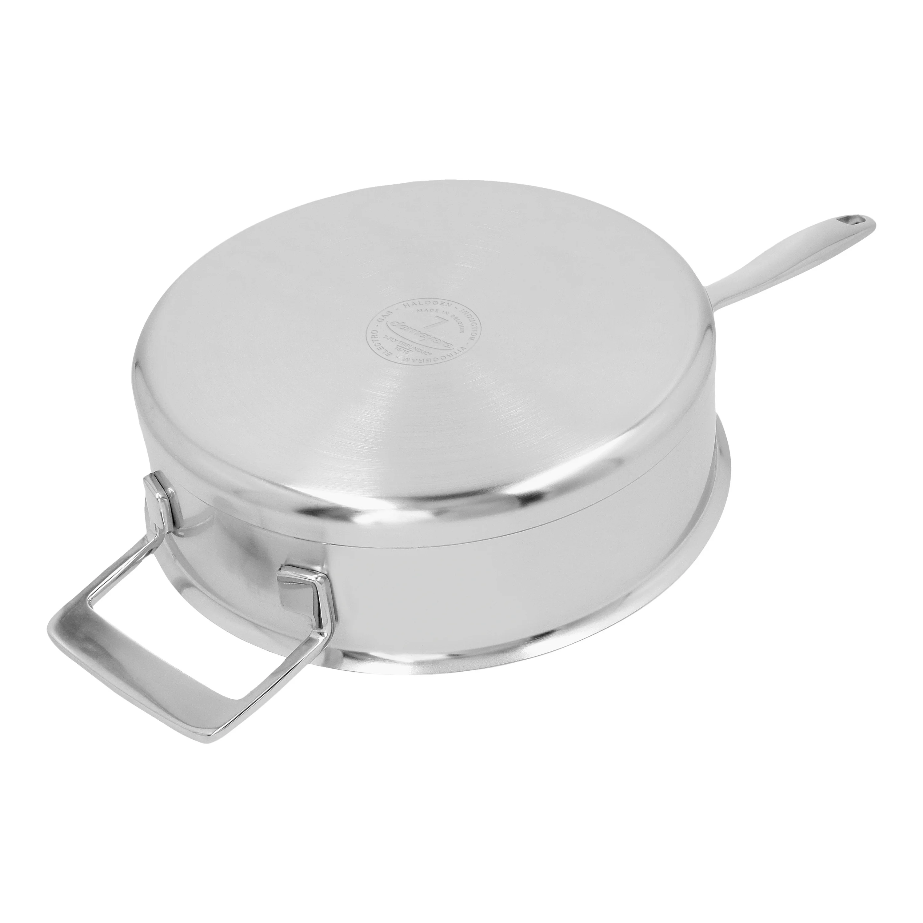 Silver 7, Sauteerpan met dubbelwandig deksel 24 cm / 2,8 l, large 2