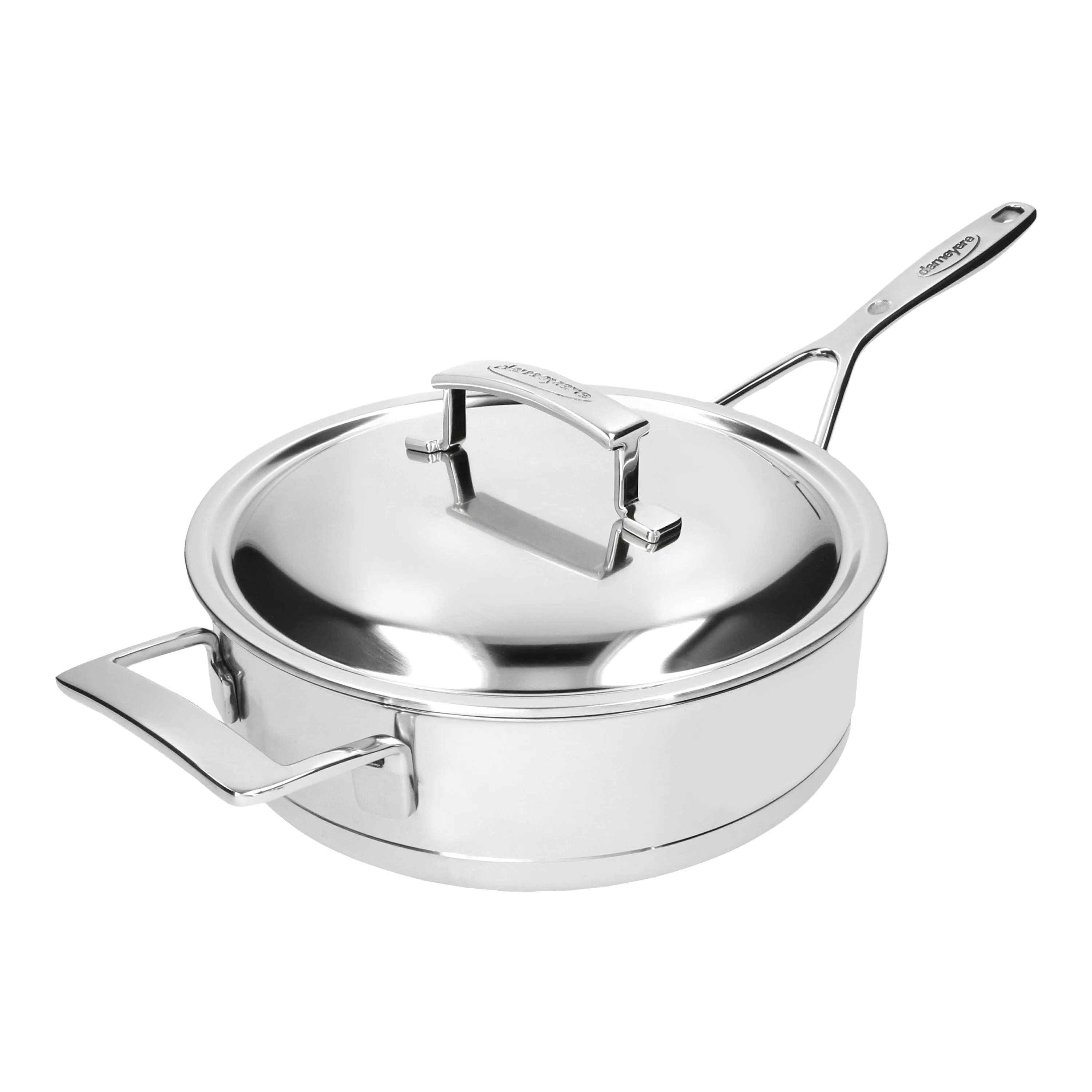 Silver 7, Sauteerpan met dubbelwandig deksel 24 cm / 2,8 l, large 6