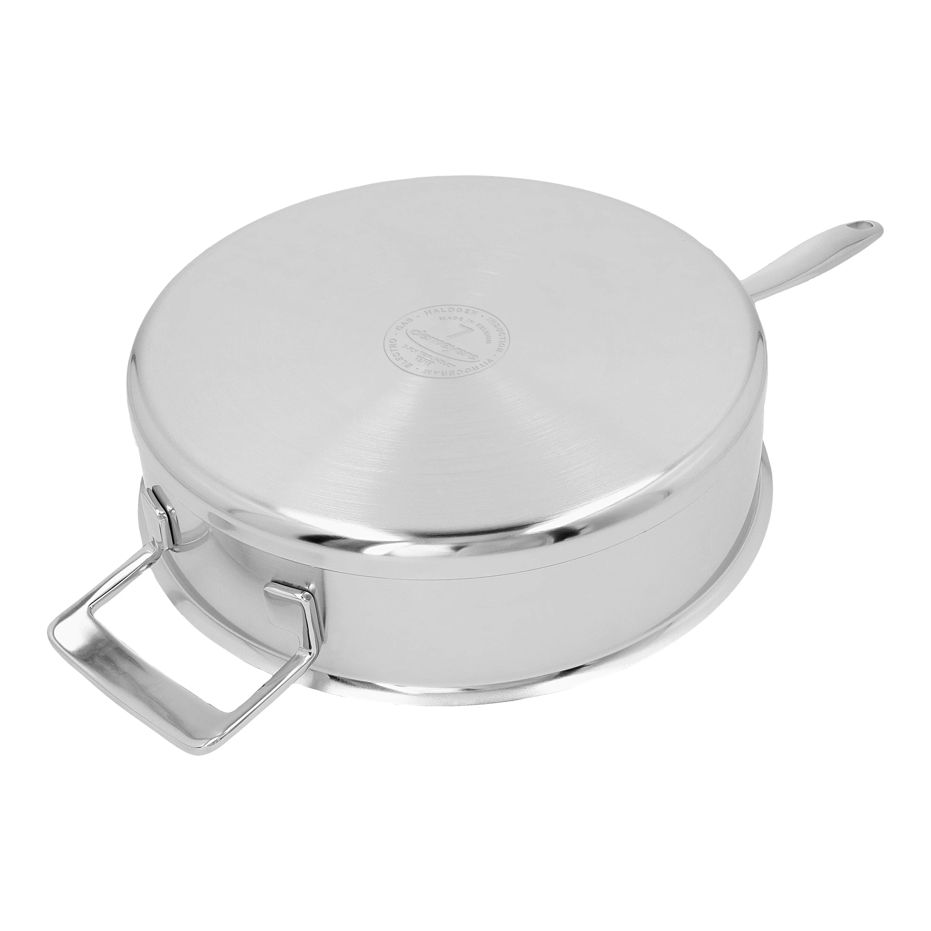 Silver 7, Sauteerpan met dubbelwandig deksel 28 cm / 4,75 l, large 6