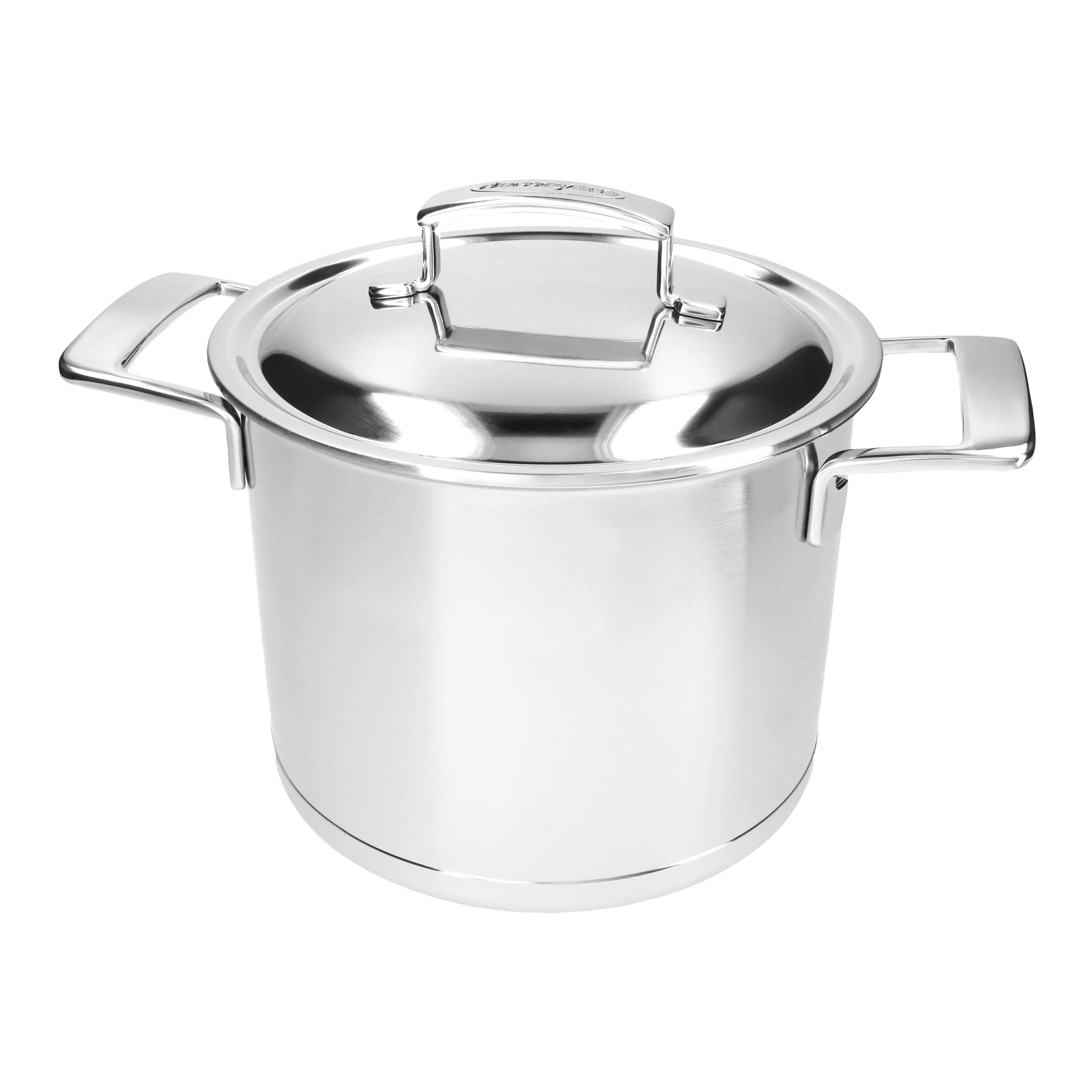 Silver 7, Soeppan met dubbelwandig deksel 20 cm / 5 l, large 2