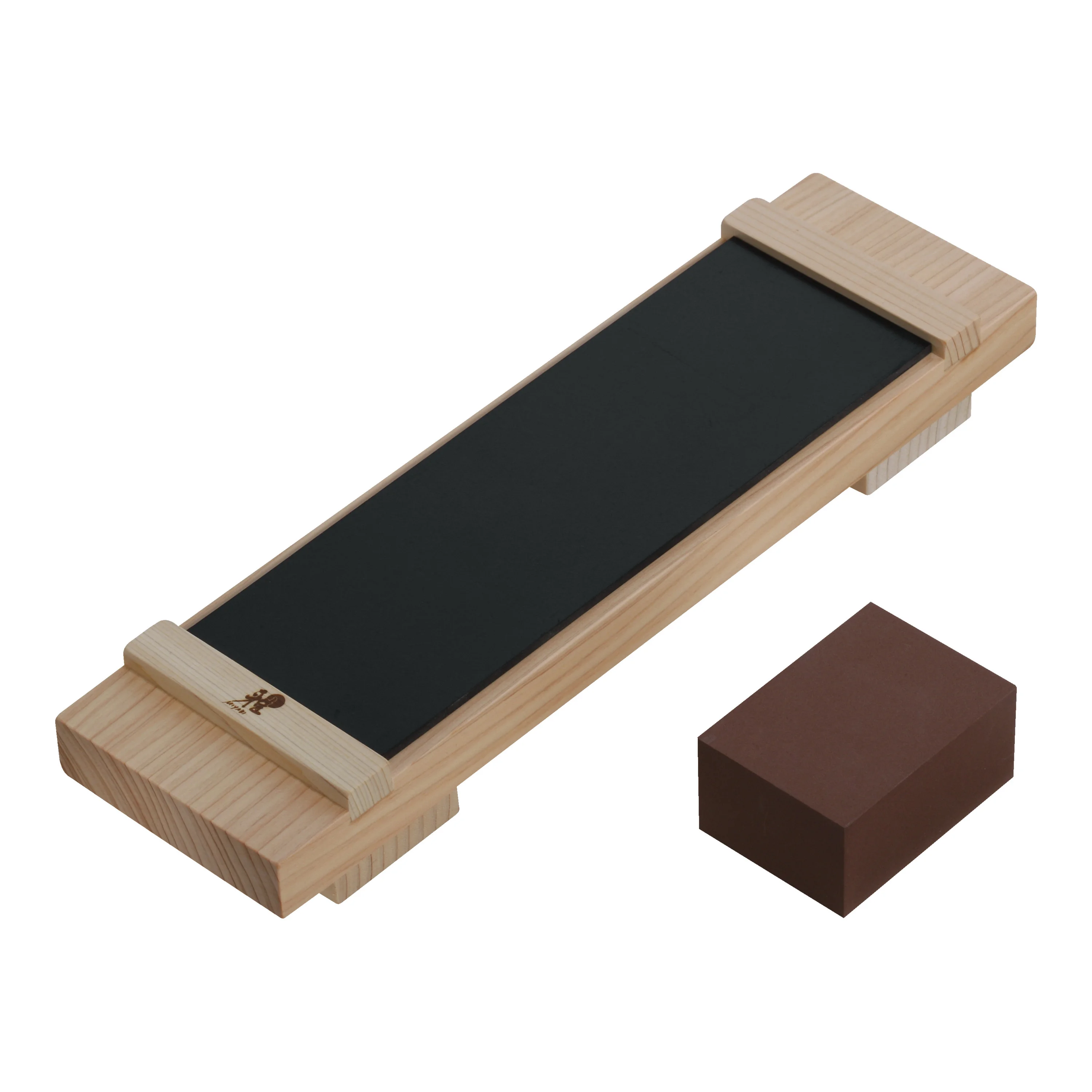 Aanzetblok, Hinoki hout, large 1