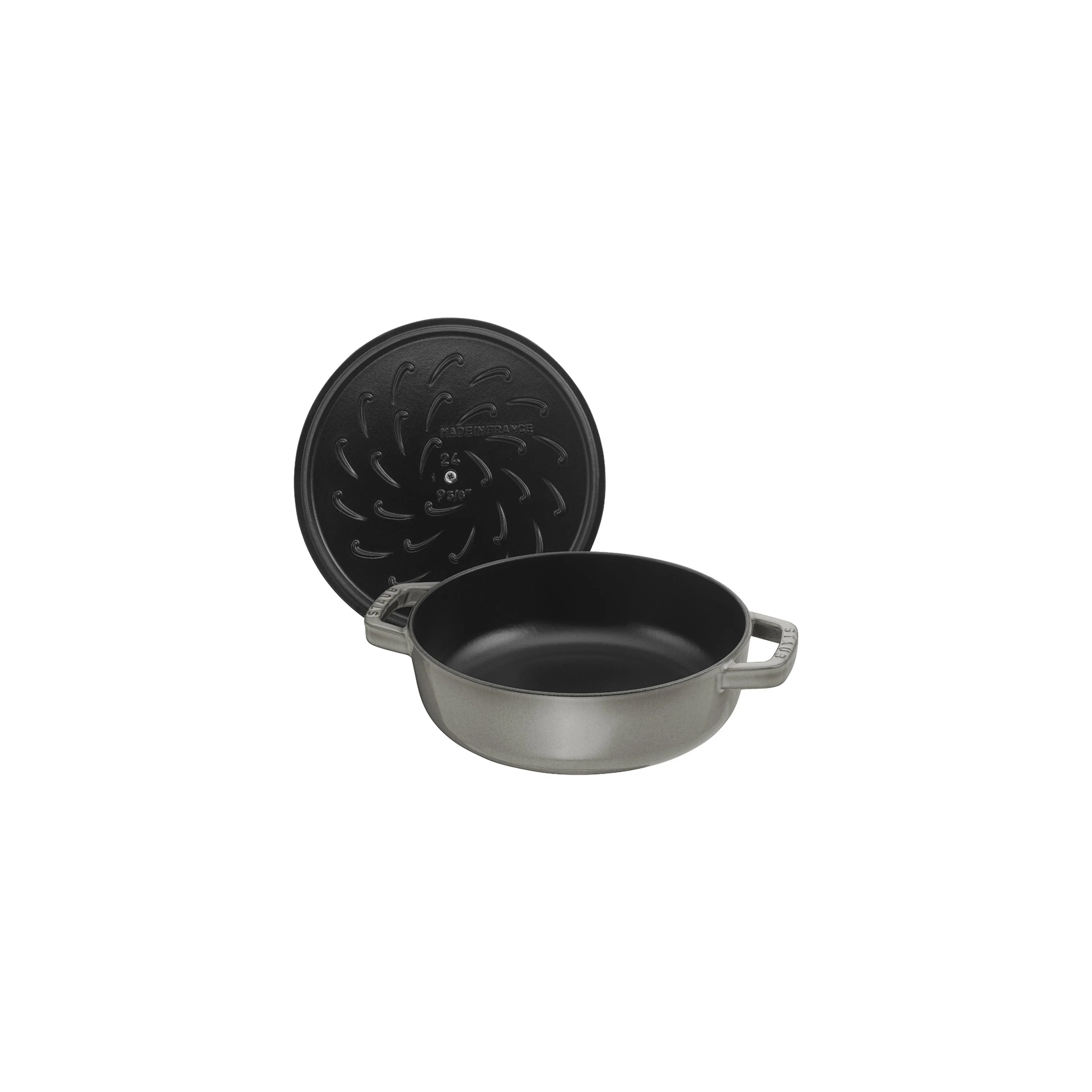 Braisers, Sauteerpan Chistera 28 cm / 3,7 l, Grafietgrijs, large 7