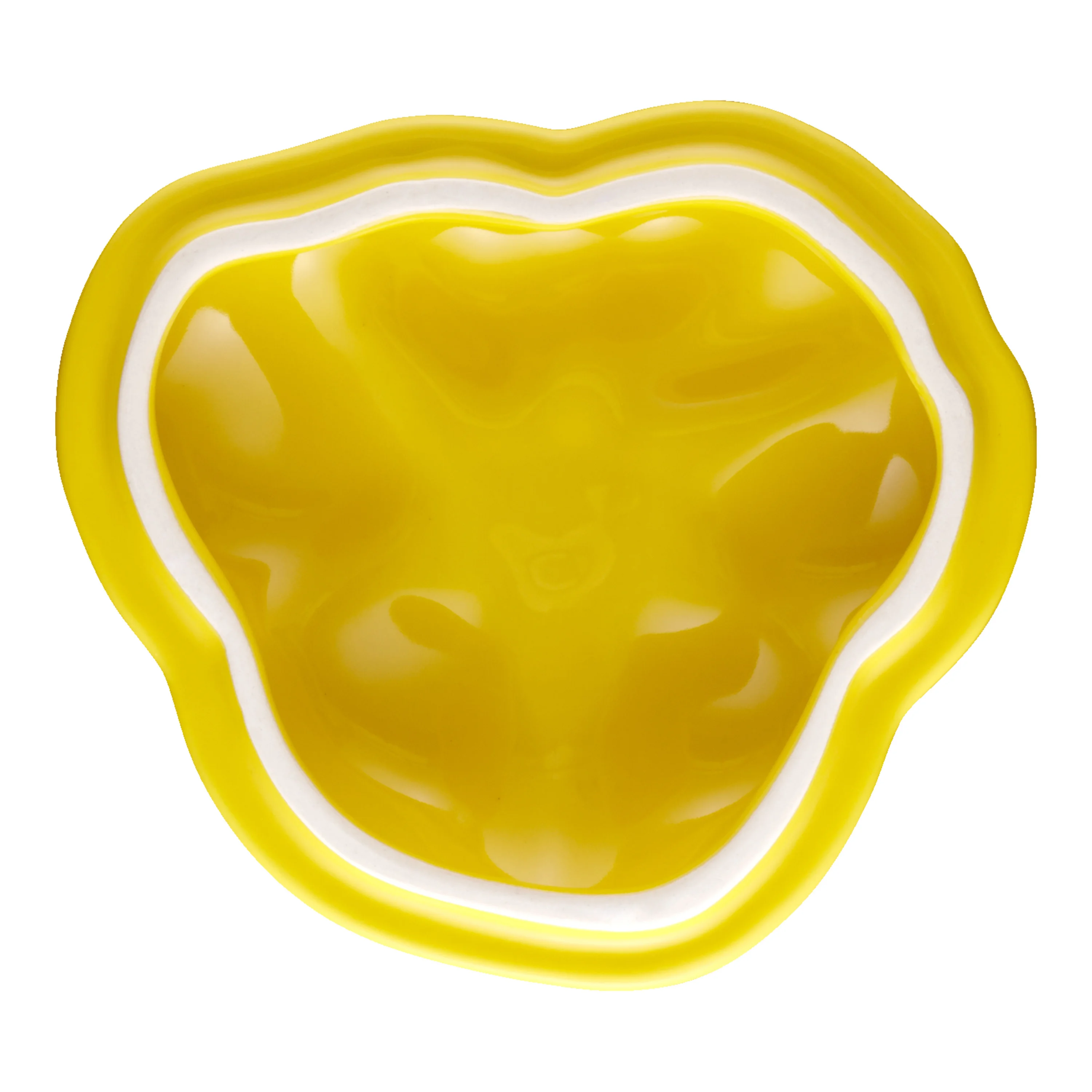 Ceramique, Cocotte 11 cm / 450 ml, (geen vorm), Geel, large 6