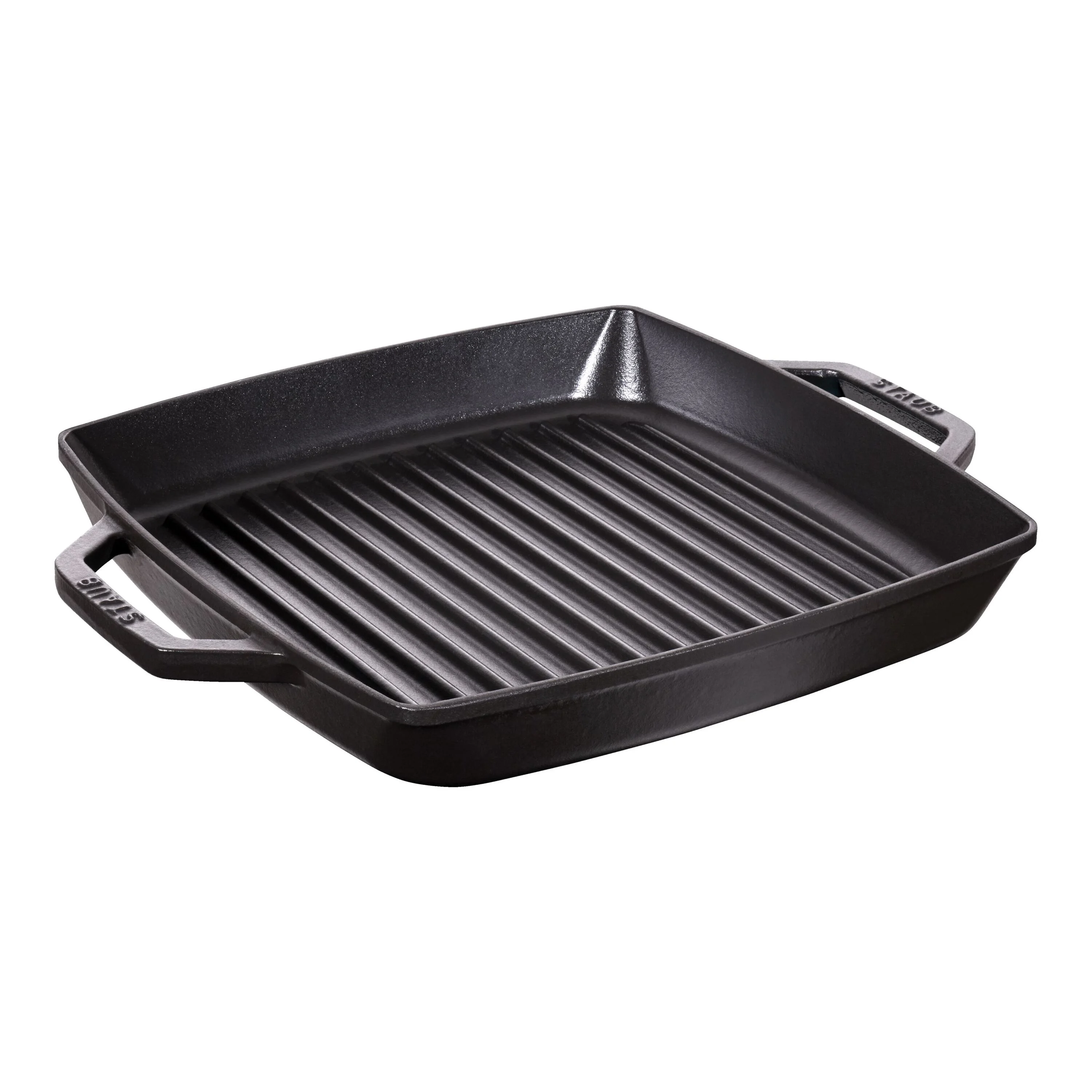Grill Pans, Grillpan 28 cm, Zwart, large 1