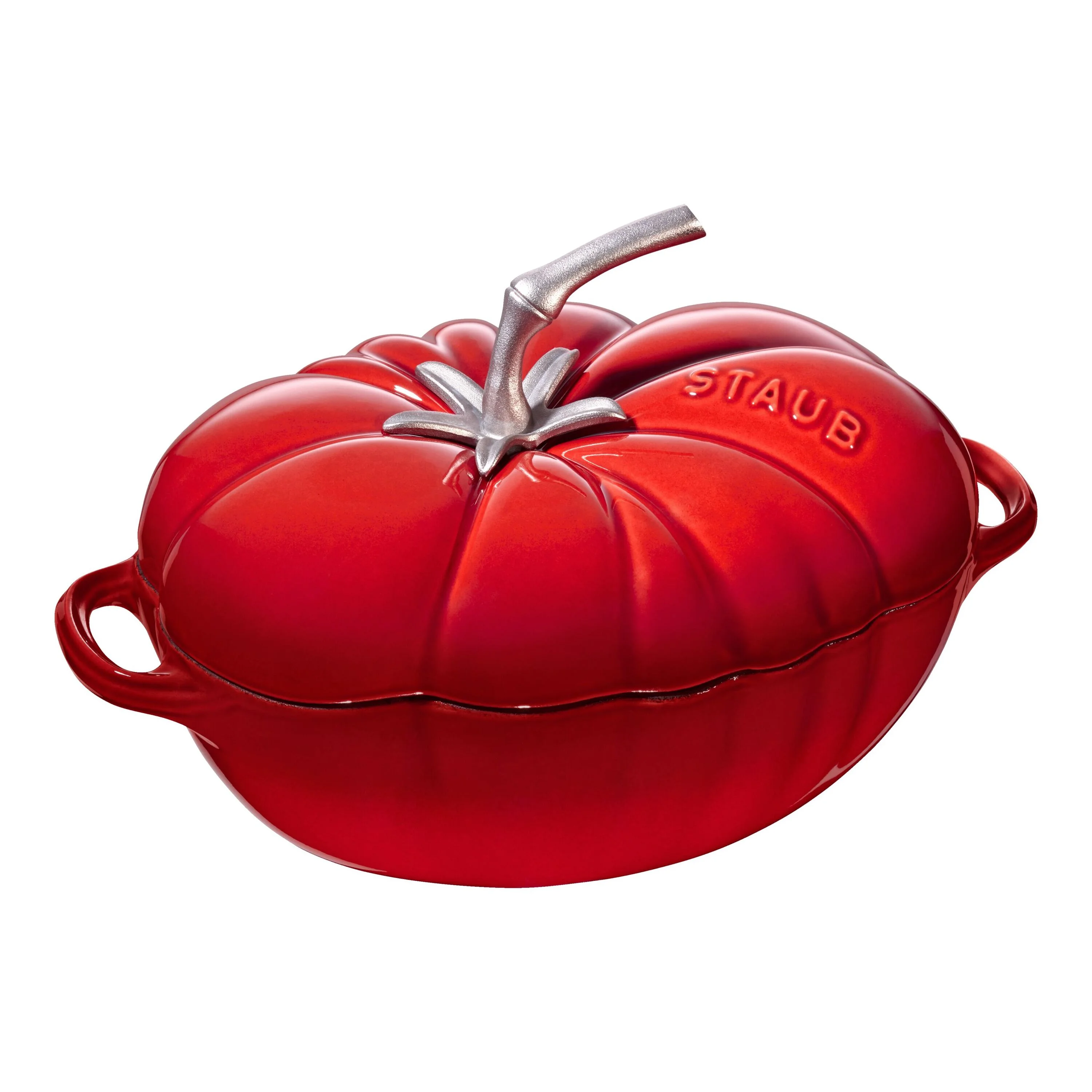 La Cocotte, Cocotte 25 cm / 3 l, Tomaat, Kersenrood, large 1