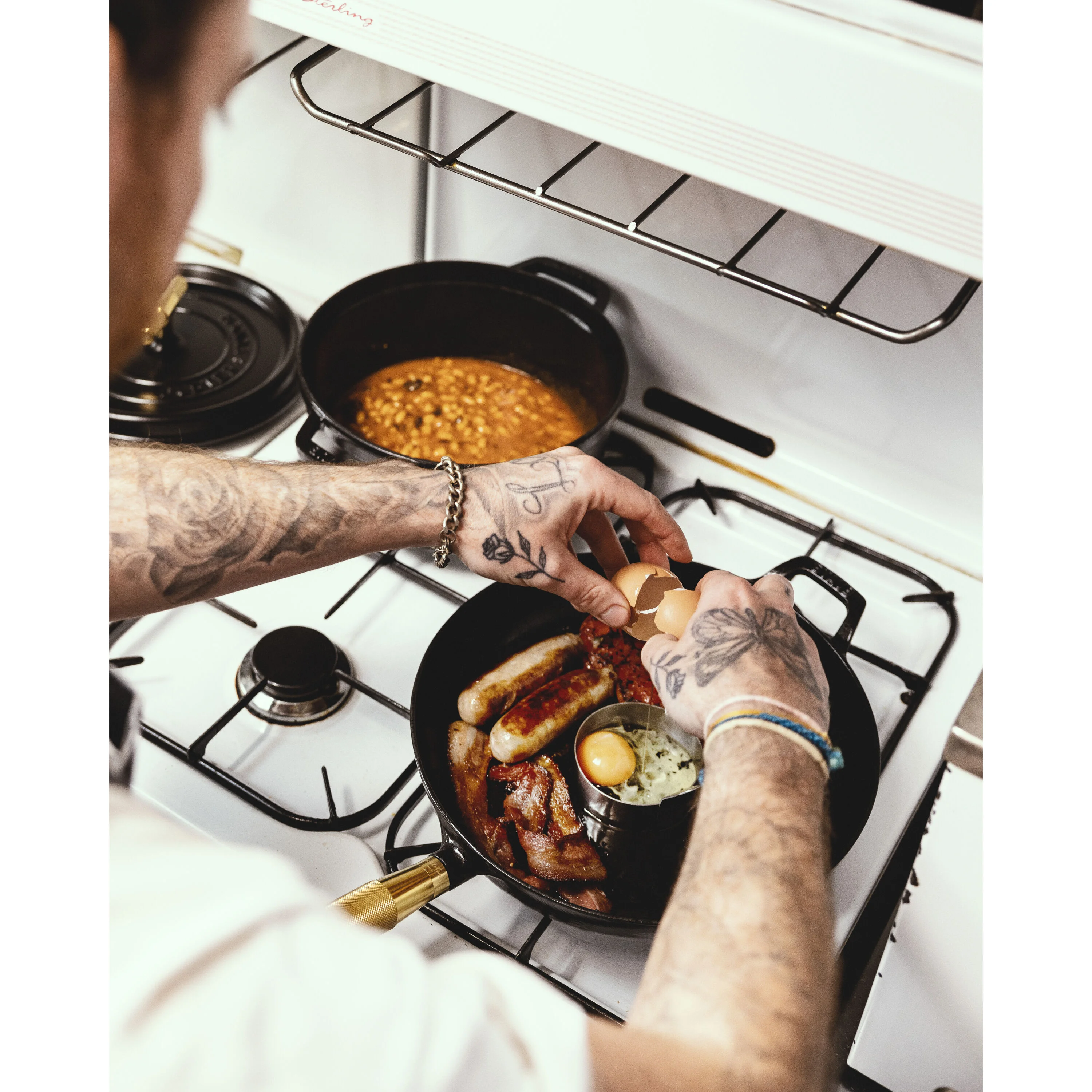 La Cocotte, Cocotte Buster+Punch 28 cm / 6,75 l, Rond, Zwart, large 11
