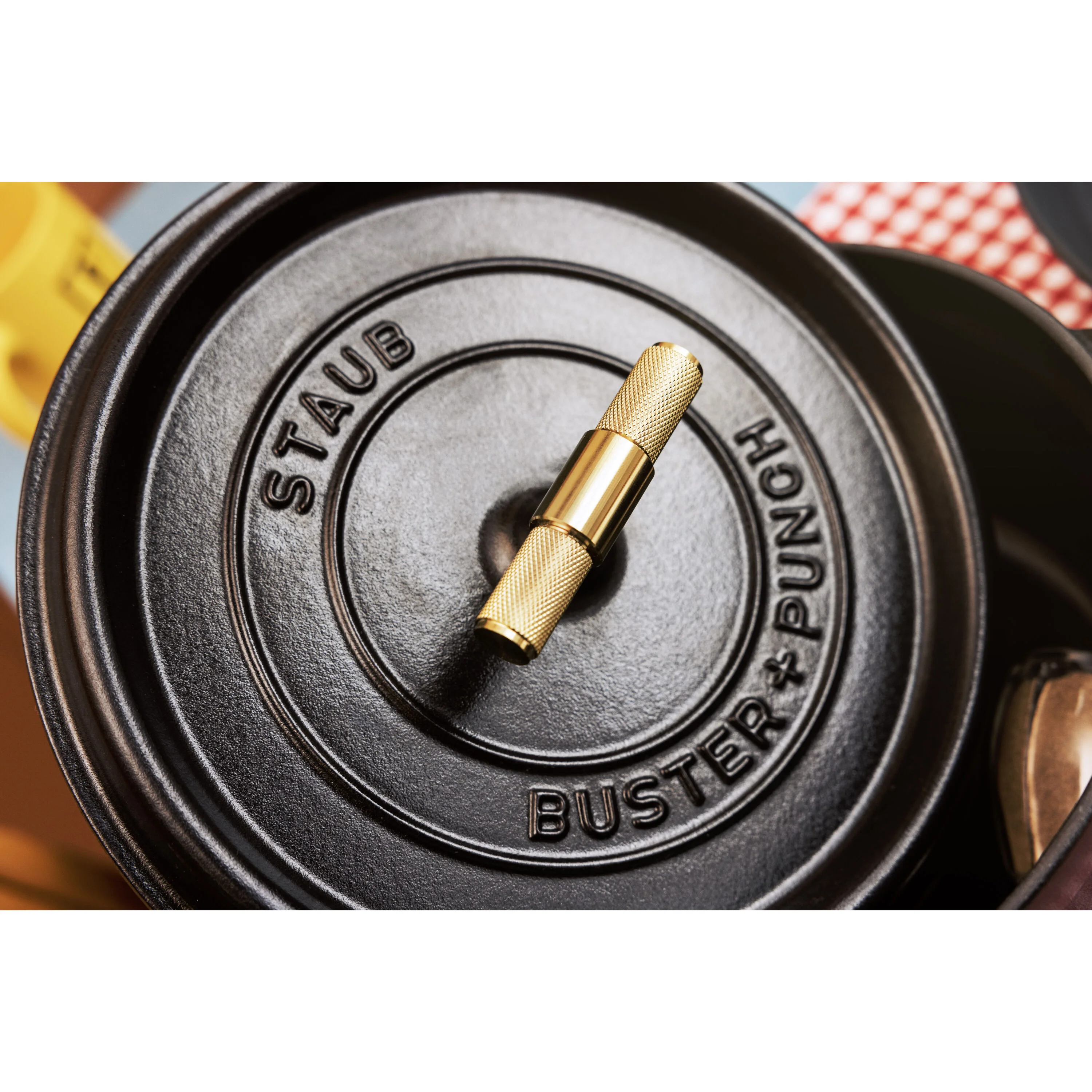 La Cocotte, Cocotte Buster+Punch 28 cm / 6,75 l, Rond, Zwart, large 2