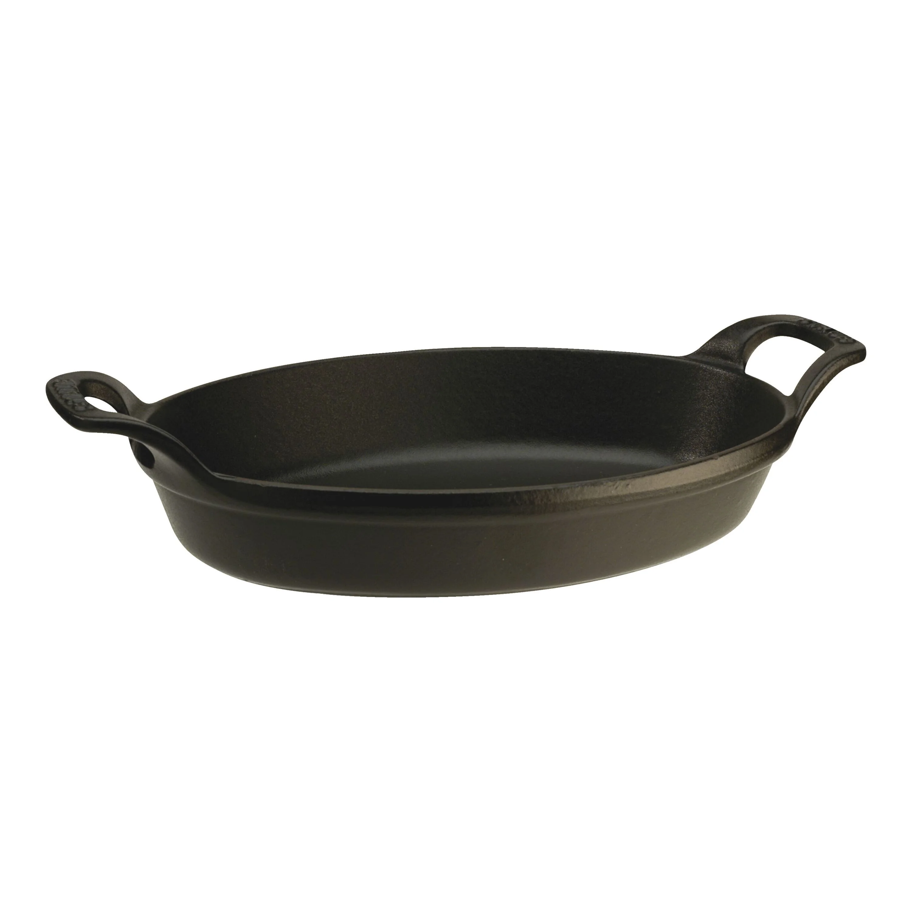 Specialities, Ovenschaal 21 cm, Ovaal, Zwart, large 1