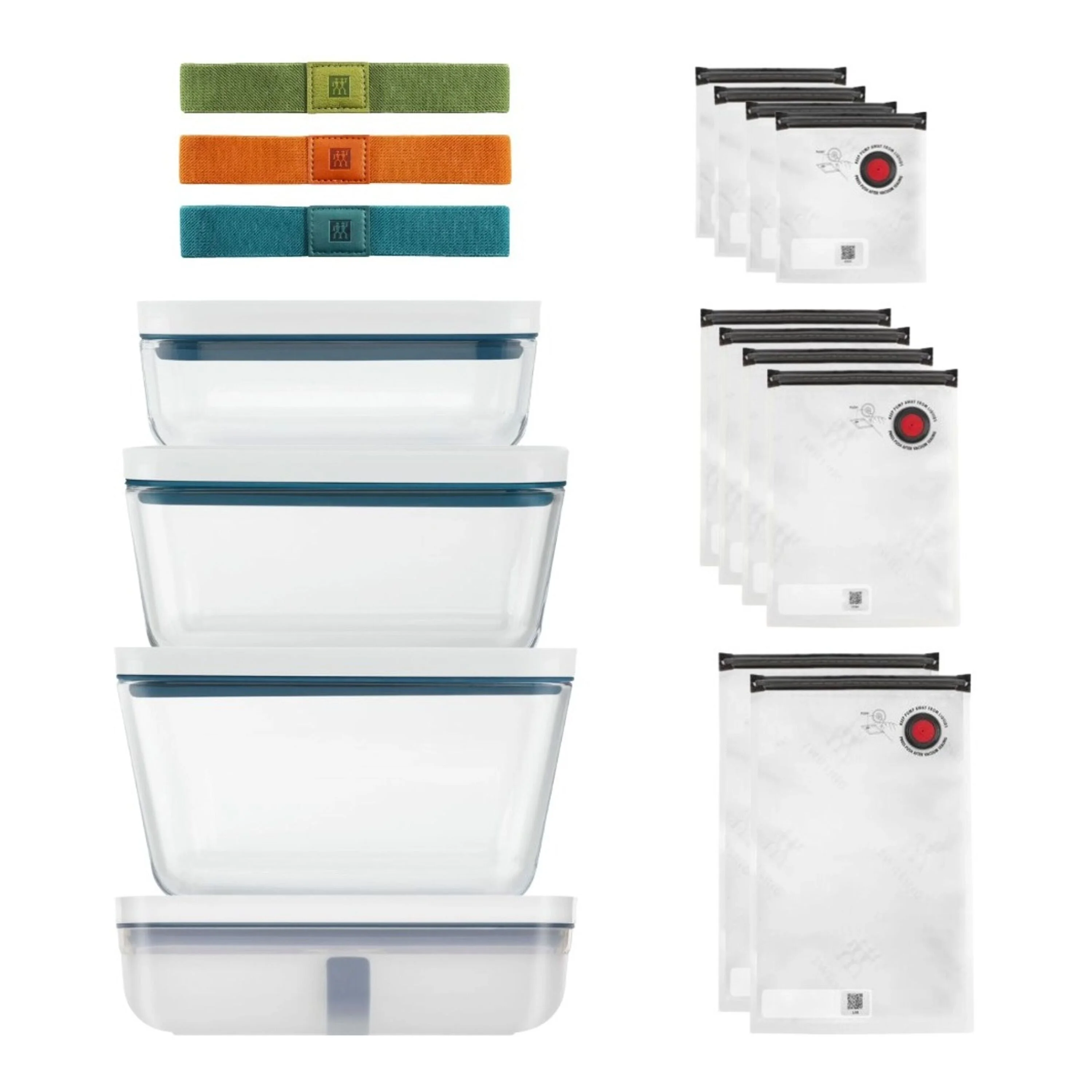 FRESH & SAVE, Vacuüm uitbreidingsset, 15-delig, La-mer, large 1