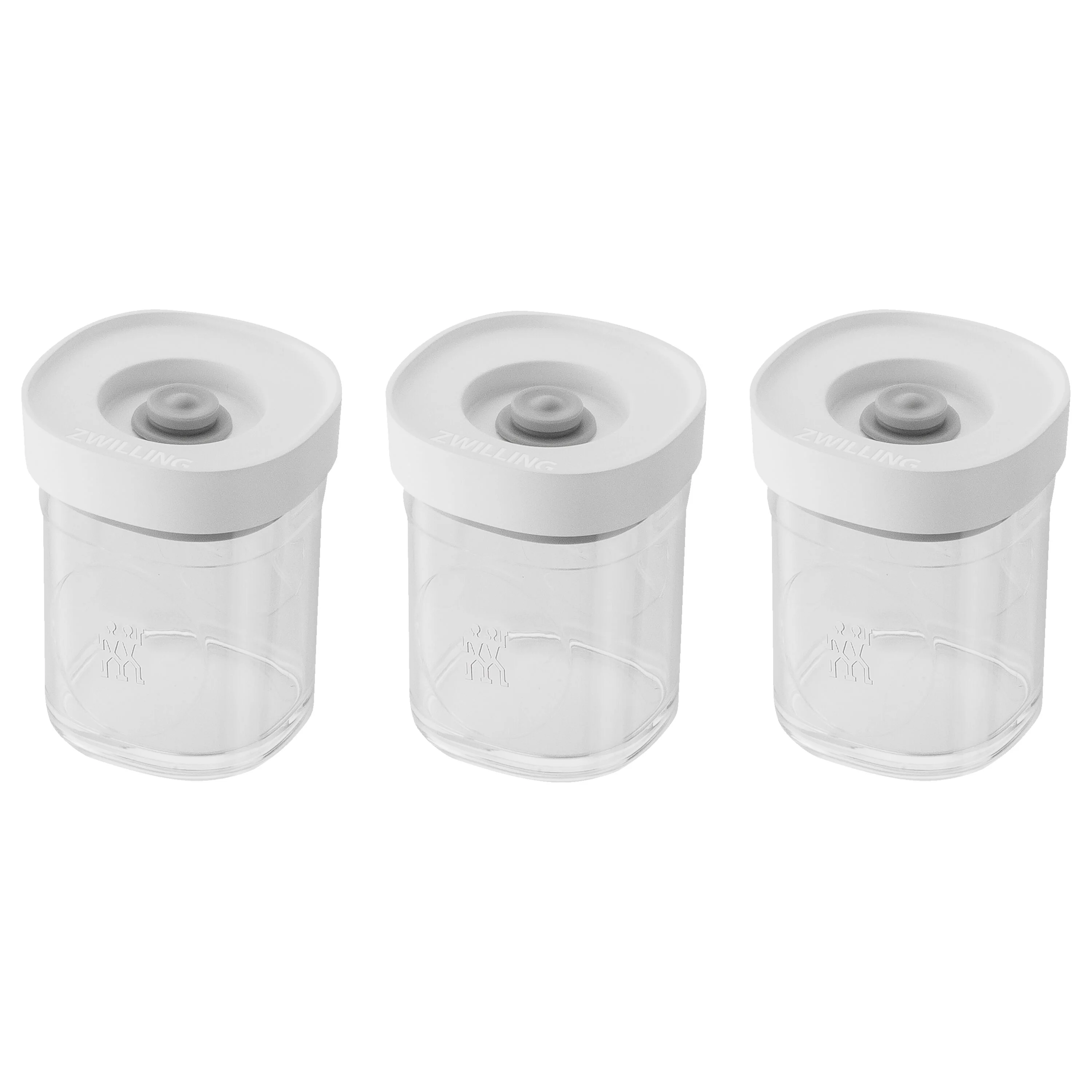 Fresh & Save CUBE, CUBE-set, XS / 3-delig, transparant-wit, large 1