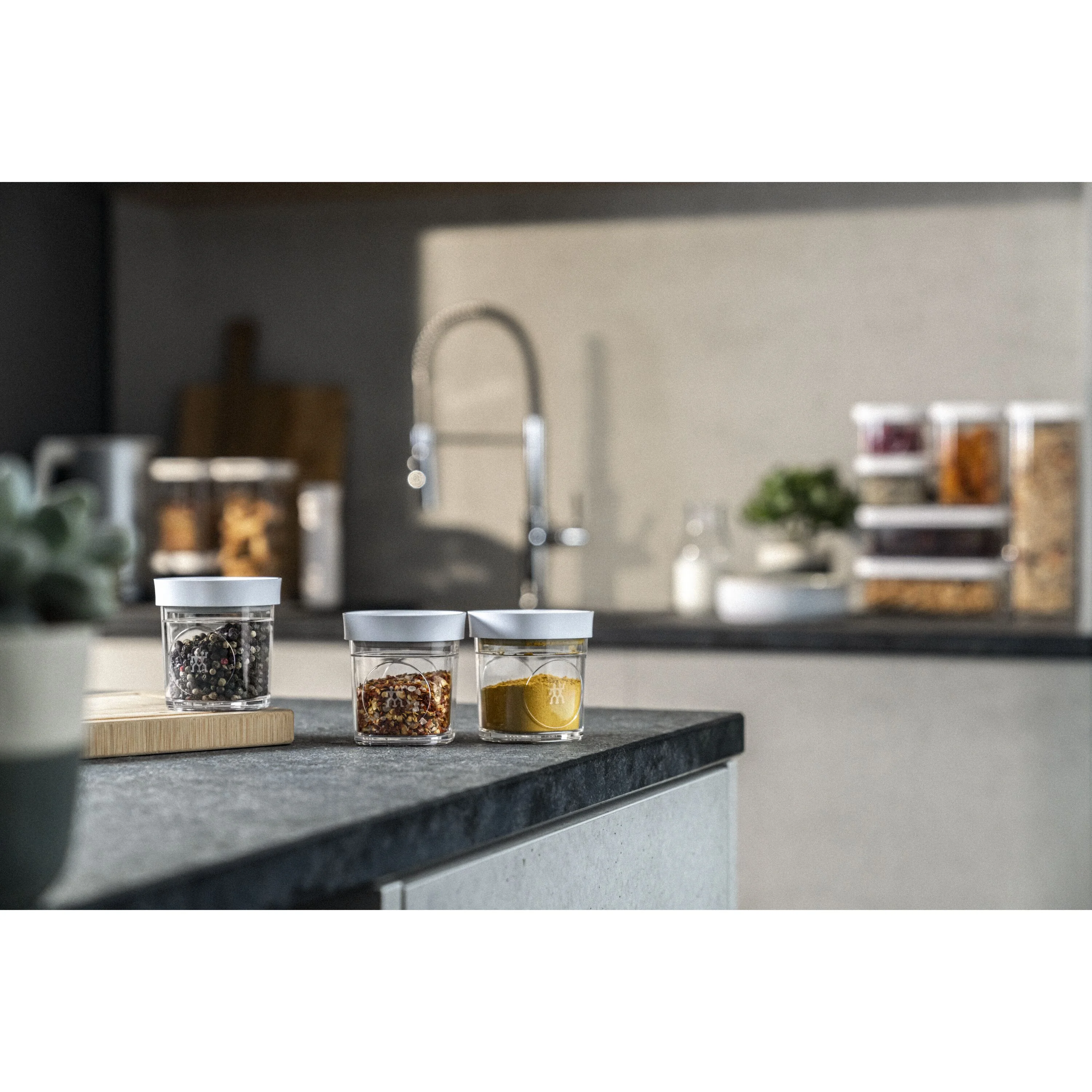 Fresh & Save CUBE, CUBE-set, XS / 3-delig, transparant-wit, large 13