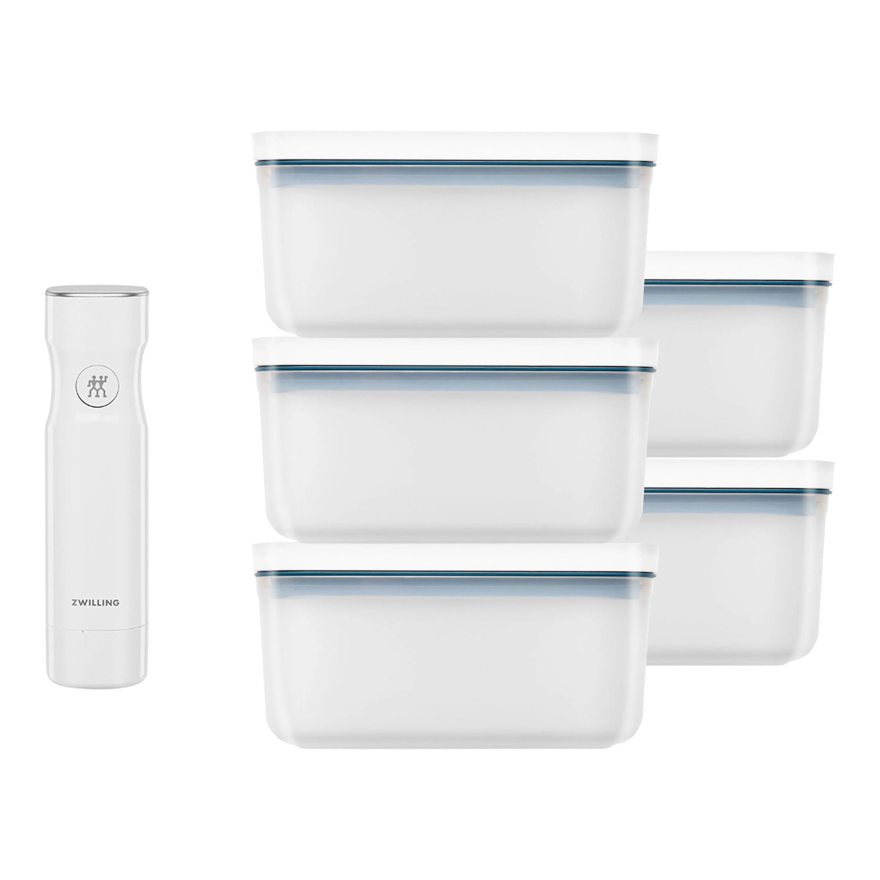 Fresh & Save, Meal prep bundel, 6-delig / M, kunststof, La-mer, large 1
