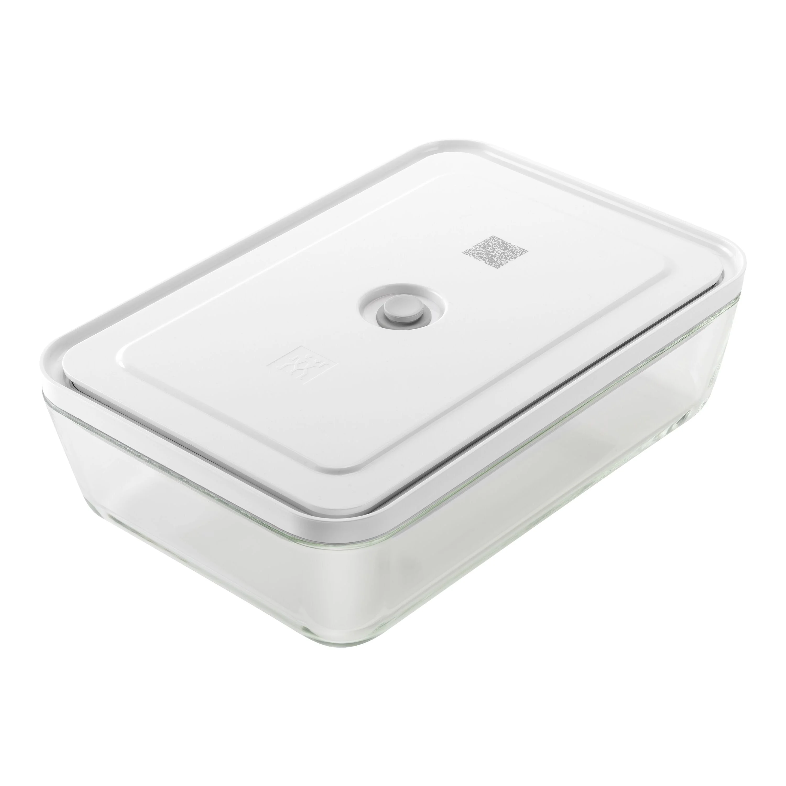 Fresh & Save, Vacuüm gratinschotel, Glas, Grijs, large 1