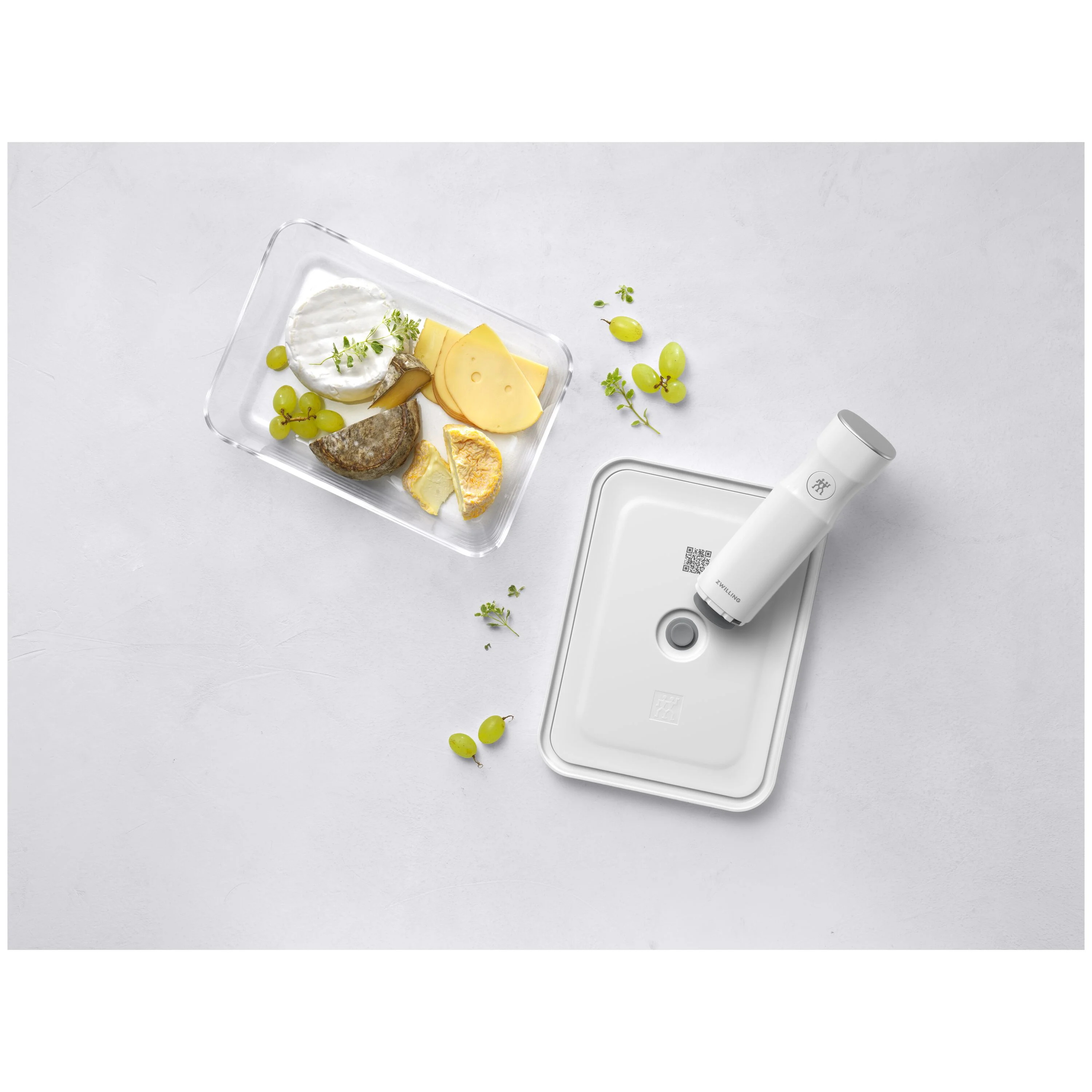 Fresh & Save, Vacuüm vershouddoos, Glas, Grijs, large 4