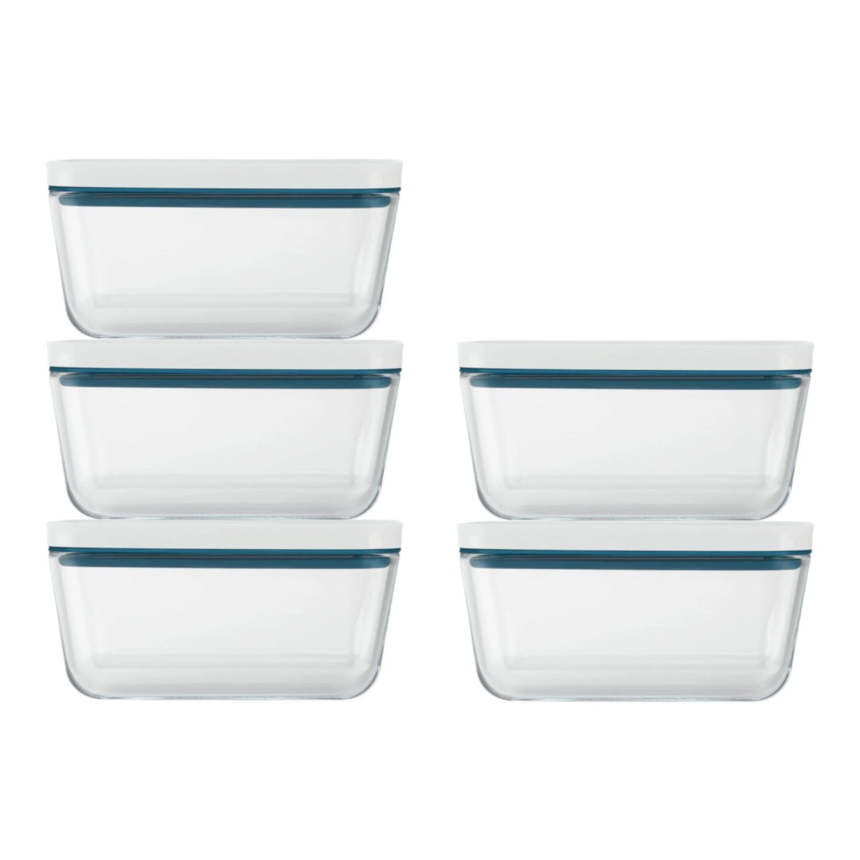 Fresh & Save, Vacuümdozenset , 5-delig / M, glas, La-mer, large 1