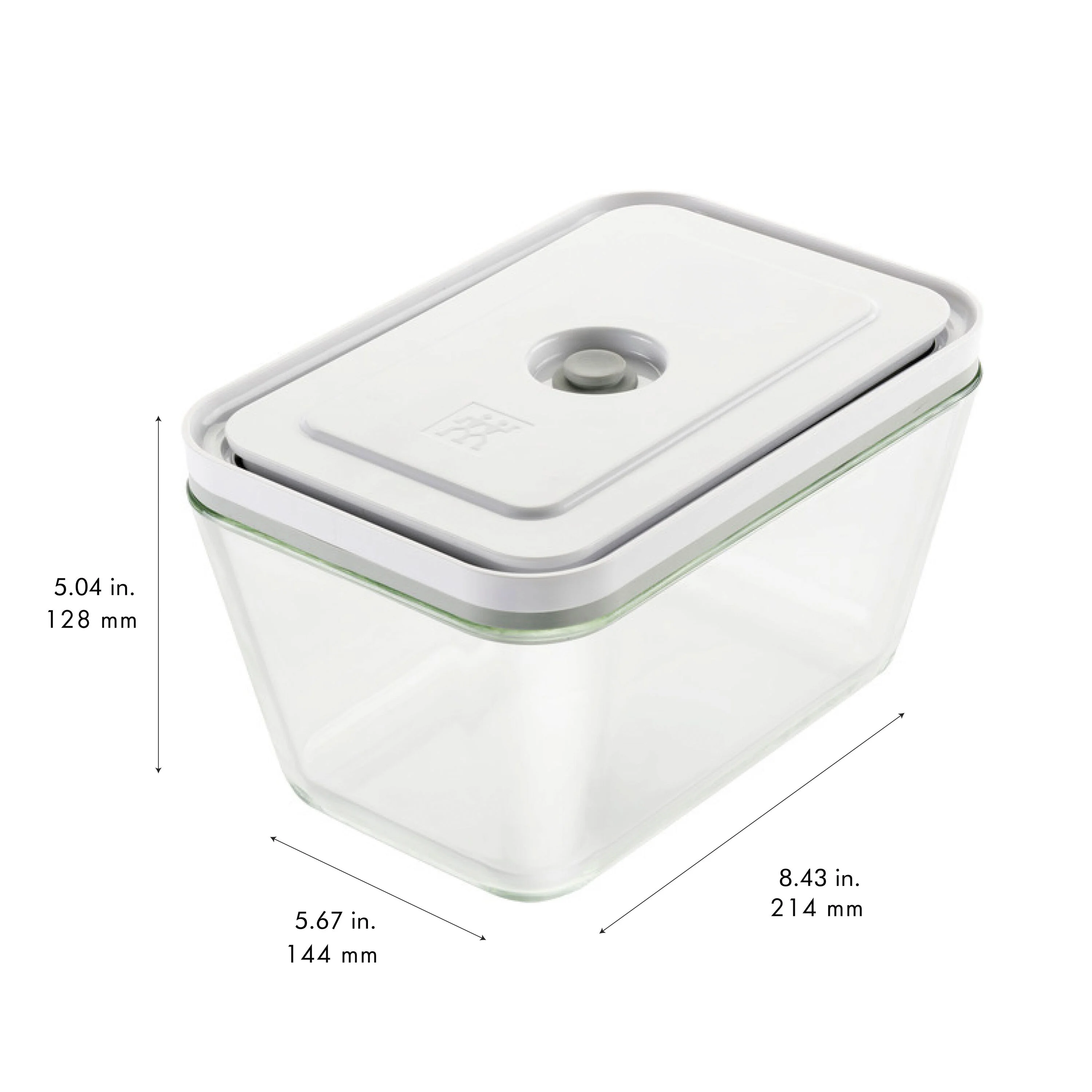 Fresh & Save, Vacuümdozenset, S/M/L / 3-delig, Glas, Grijs, large 9