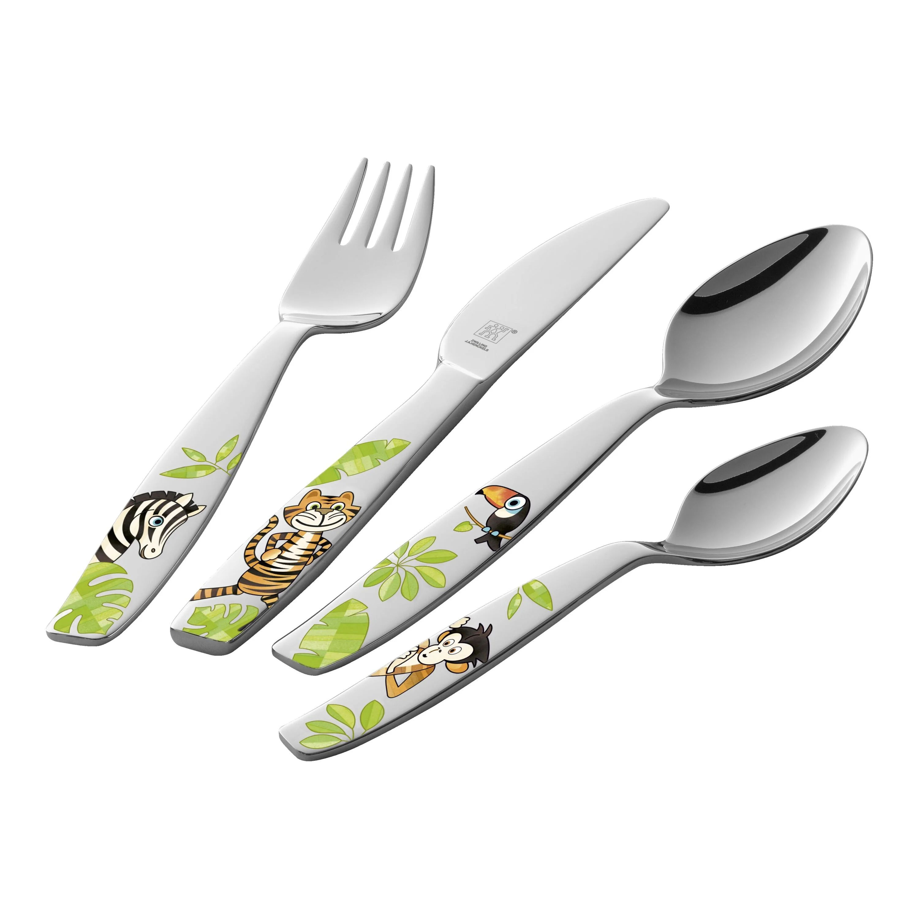 Jungle, Kinderbestekset, 4-delig, large 1