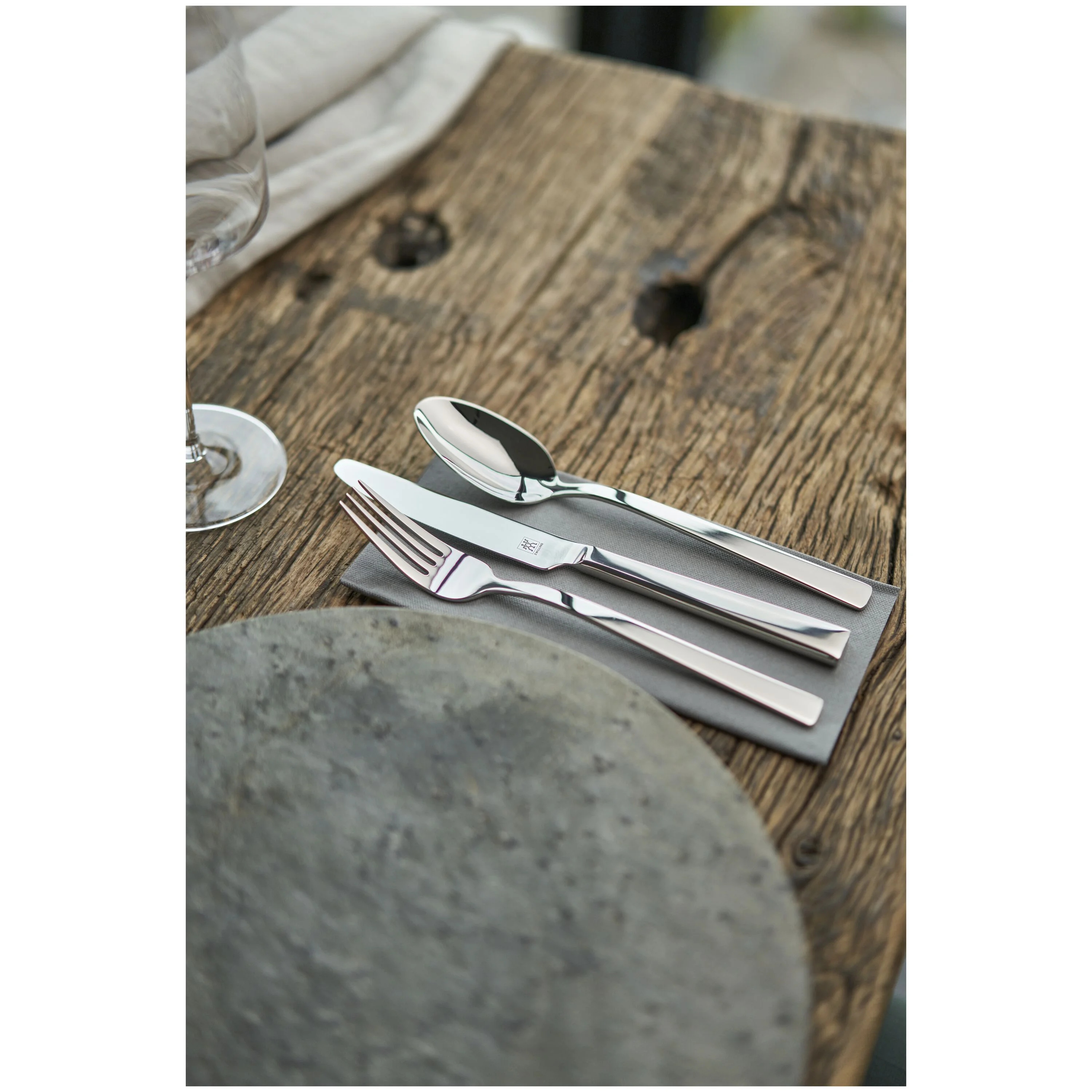 King (polished), Bestekset, 30-delig, large 4