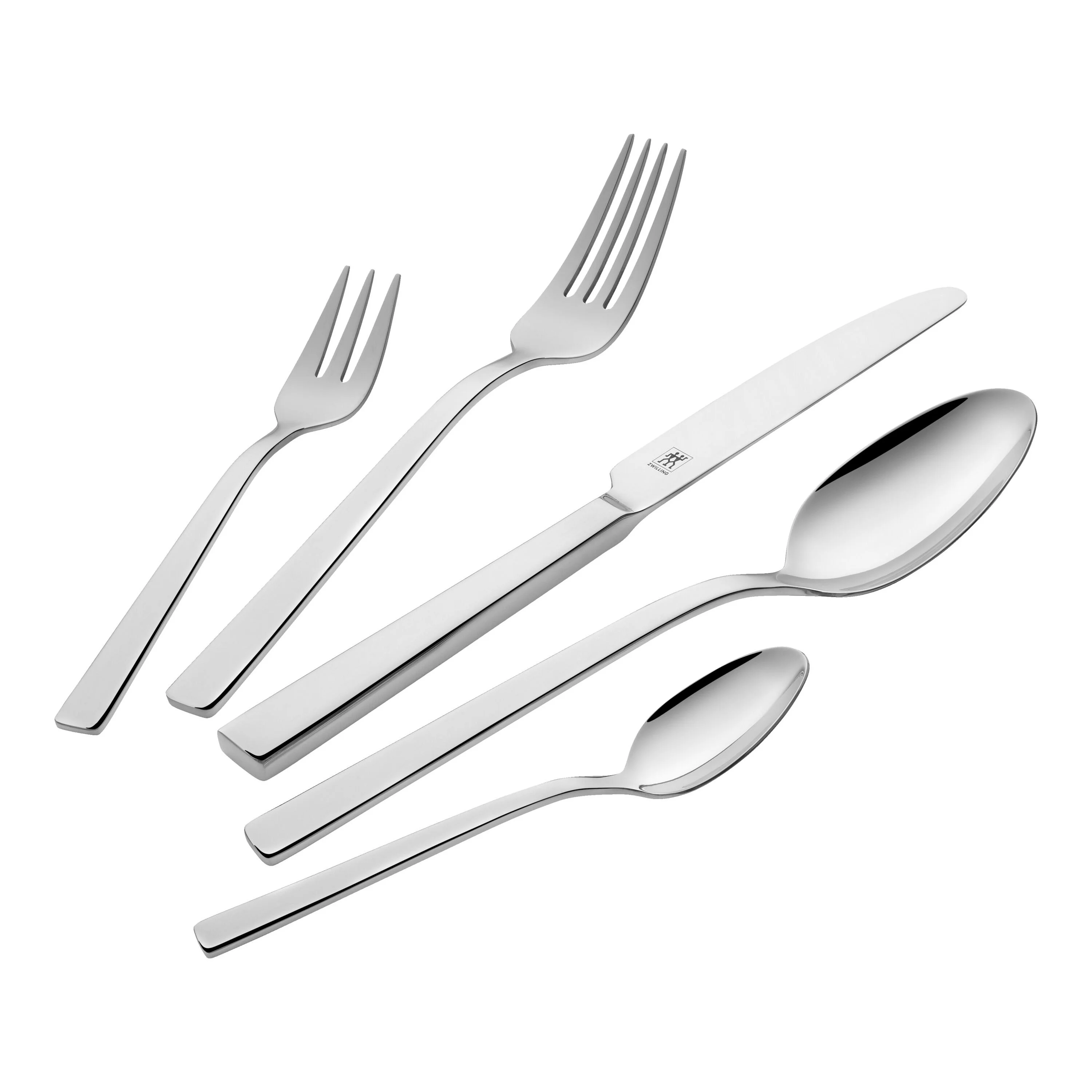 King (polished), Bestekset, 30-delig, large 1