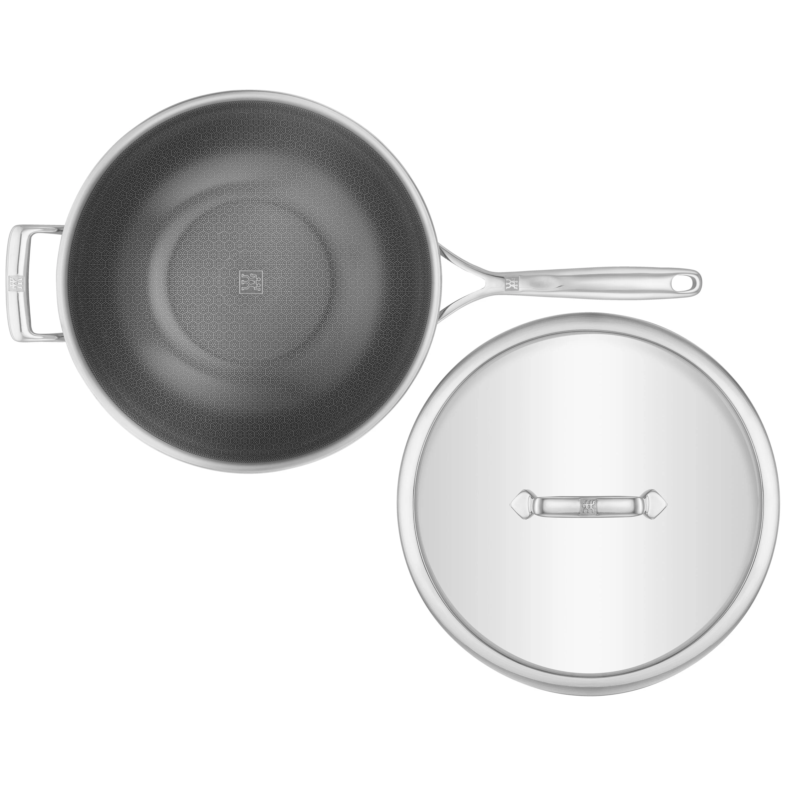 Peak, Wok met deksel Ceraforce HyCoat 30 cm, large 1