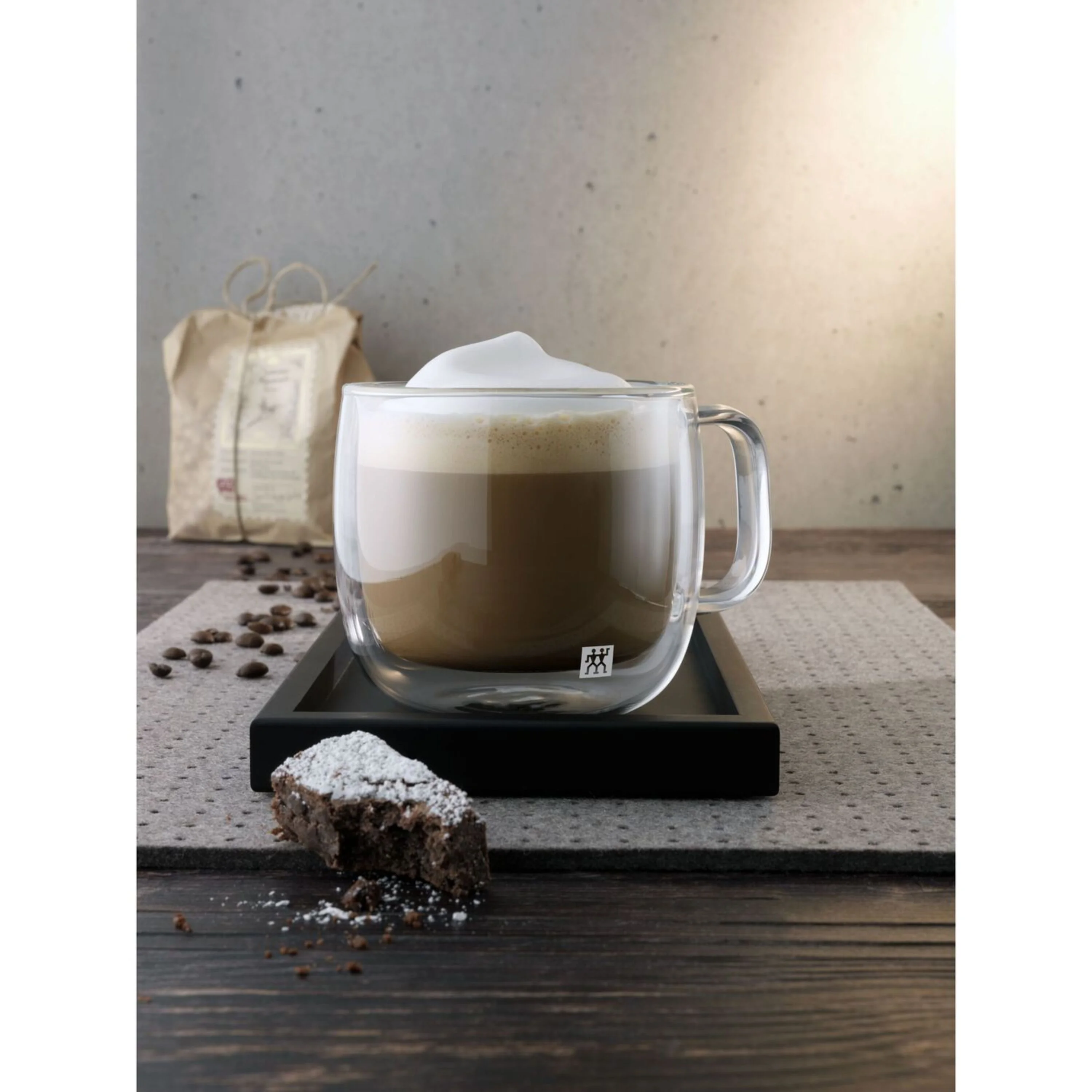 Sorrento, dubbelwandig cappuccinoglazen set, 6-delig, large 2
