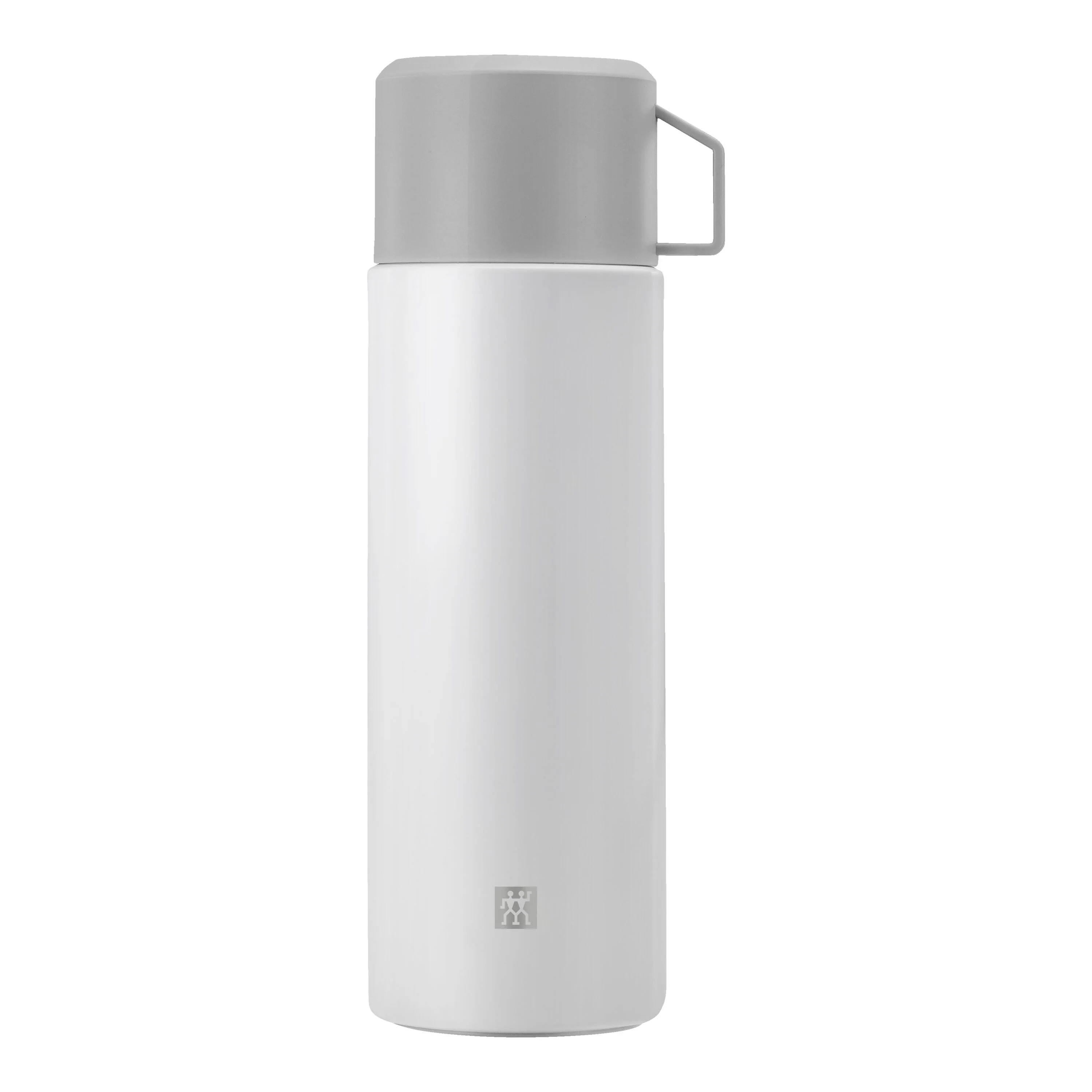 Thermo, Thermosfles, 1 l, Wit-Grijs, large 1